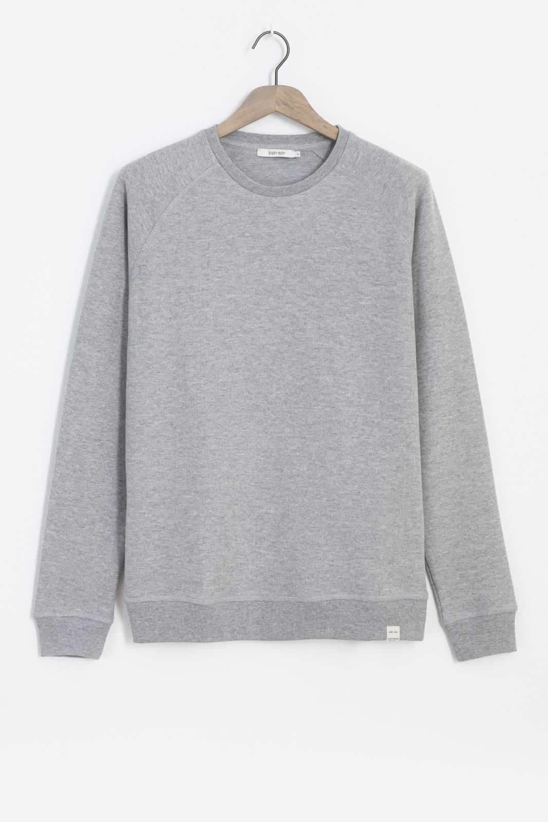 Raglan-Sweater - grau