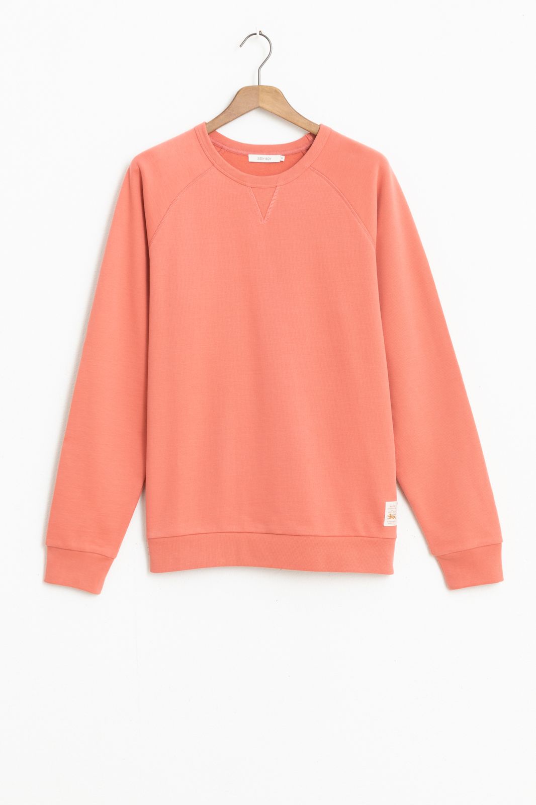 Basic-Sweater - rosa