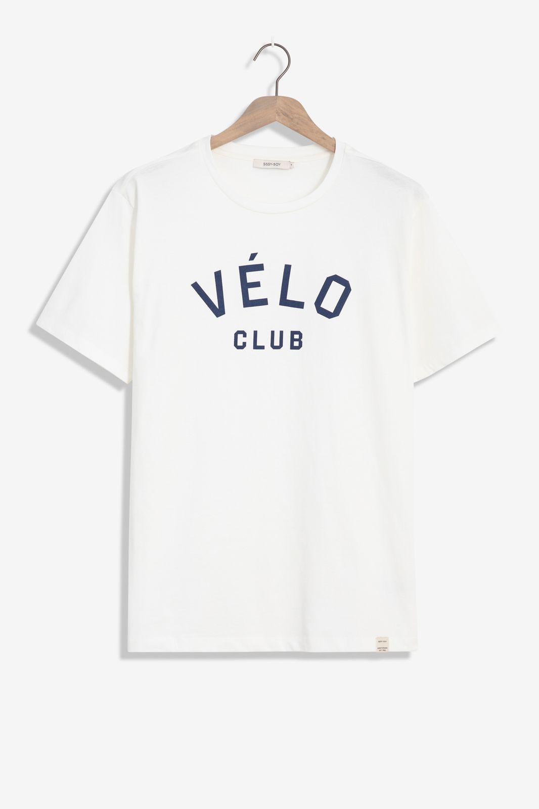 T-Shirt Vélo Club - weiß