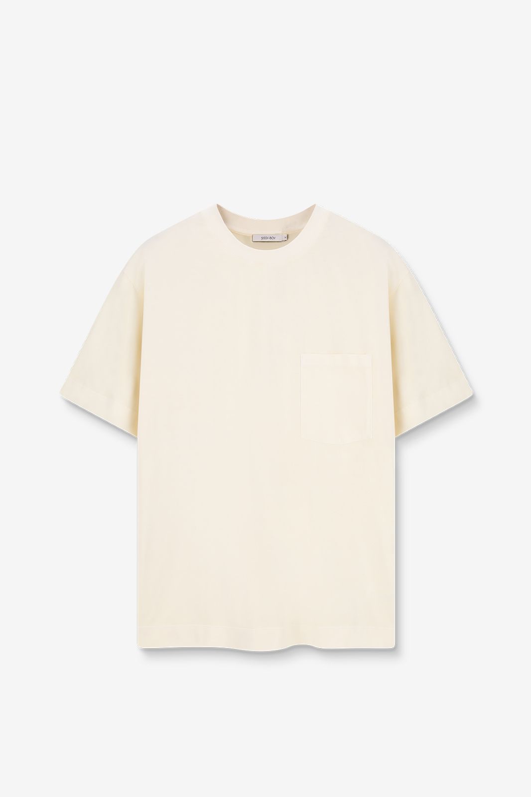 Boxy T-Shirt - weiß