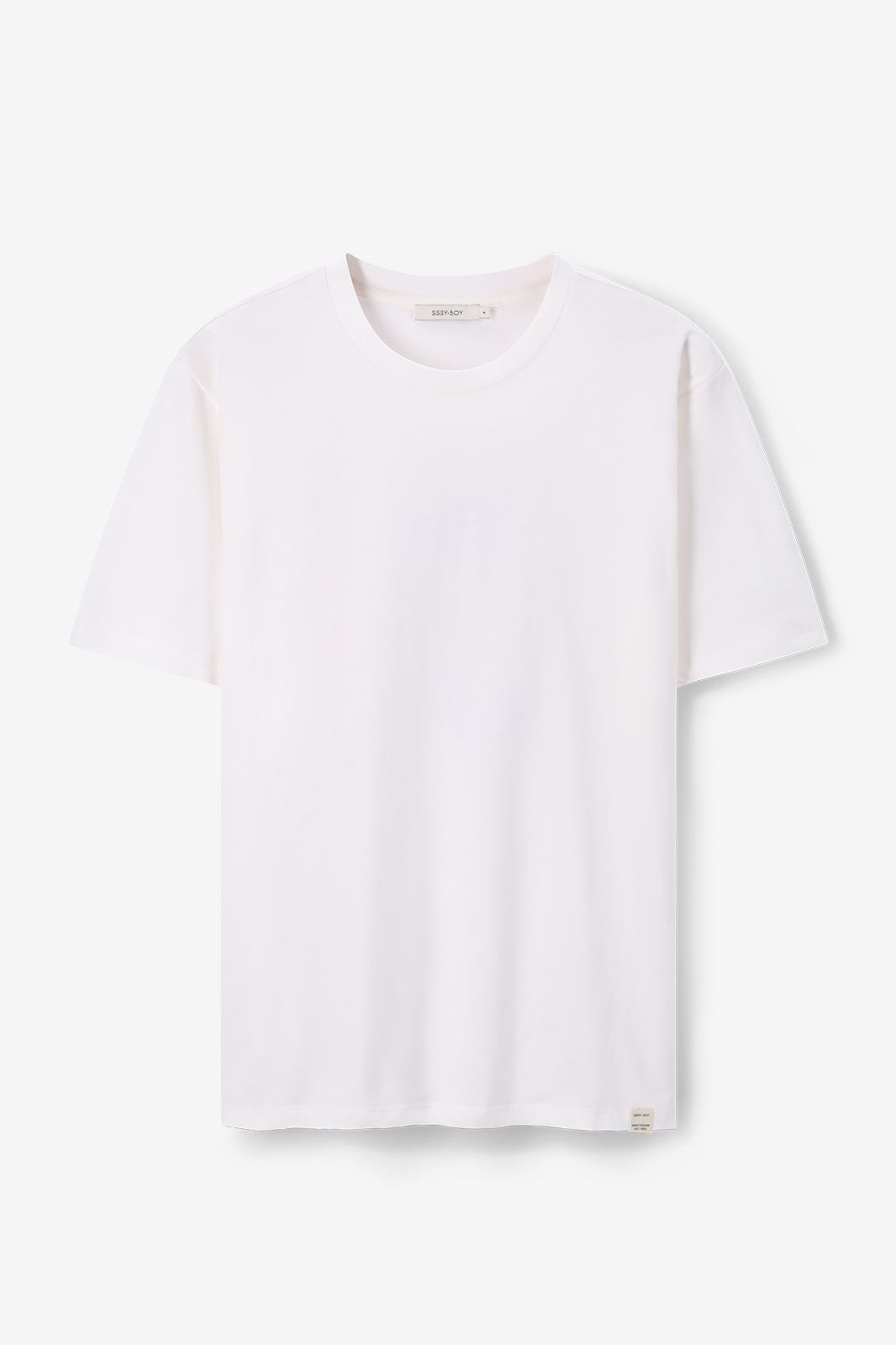 T-Shirt mit Artwork-Print - weiß