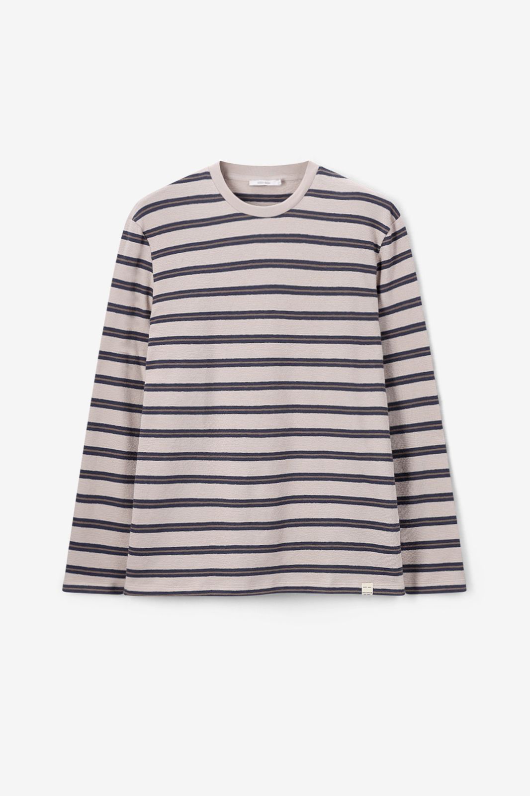 T-shirt à rayures - beige