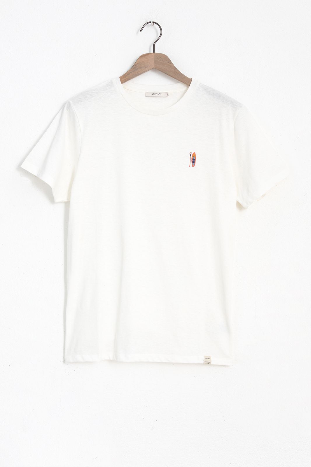 T-shirt en coton avec logo - blanc