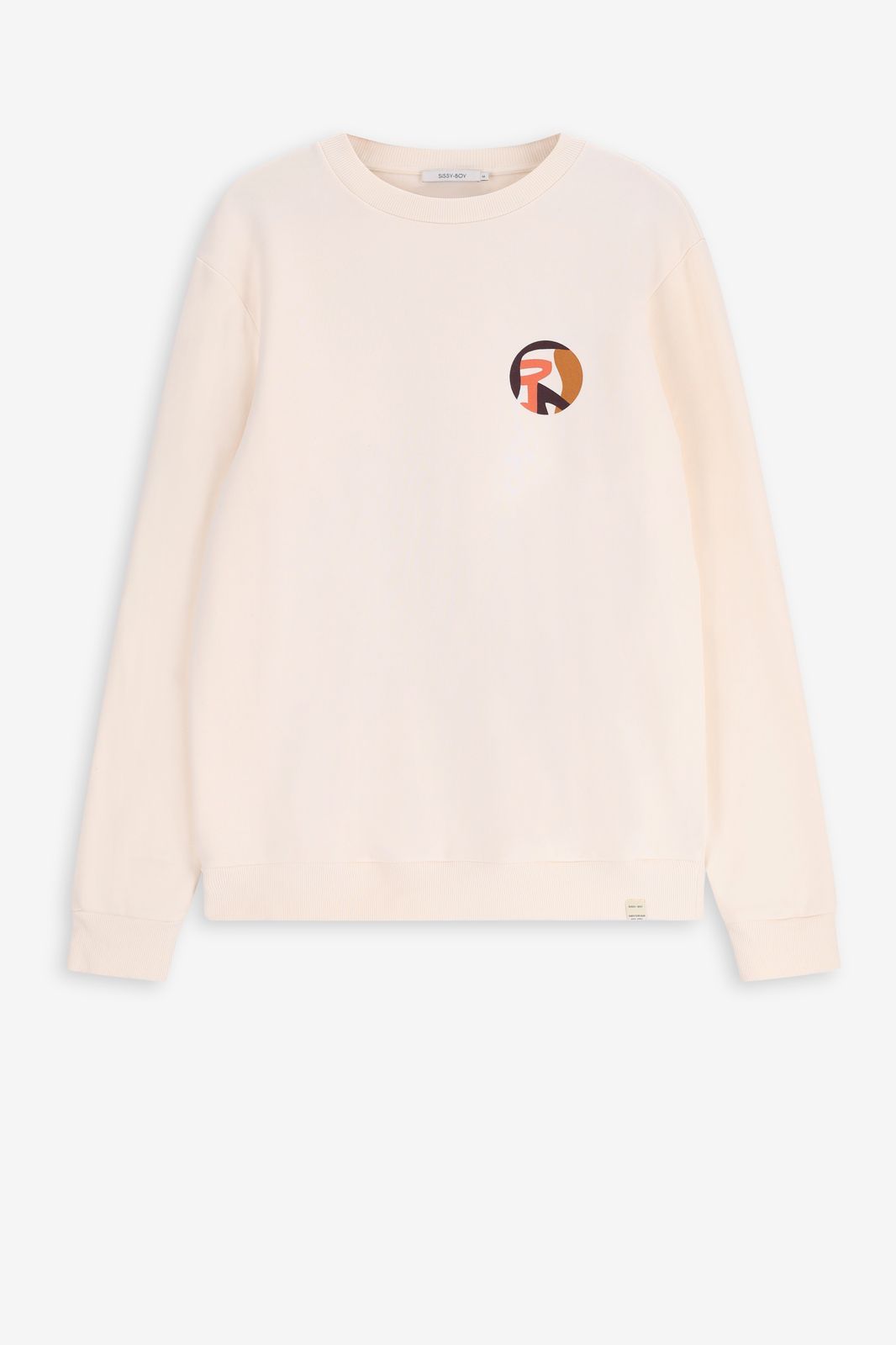 Sweat avec imprimé - blanc