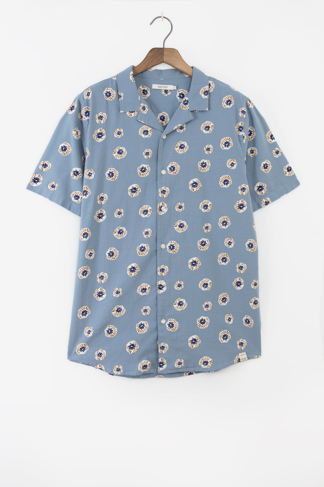Chemise avec imprimé - bleu clair
