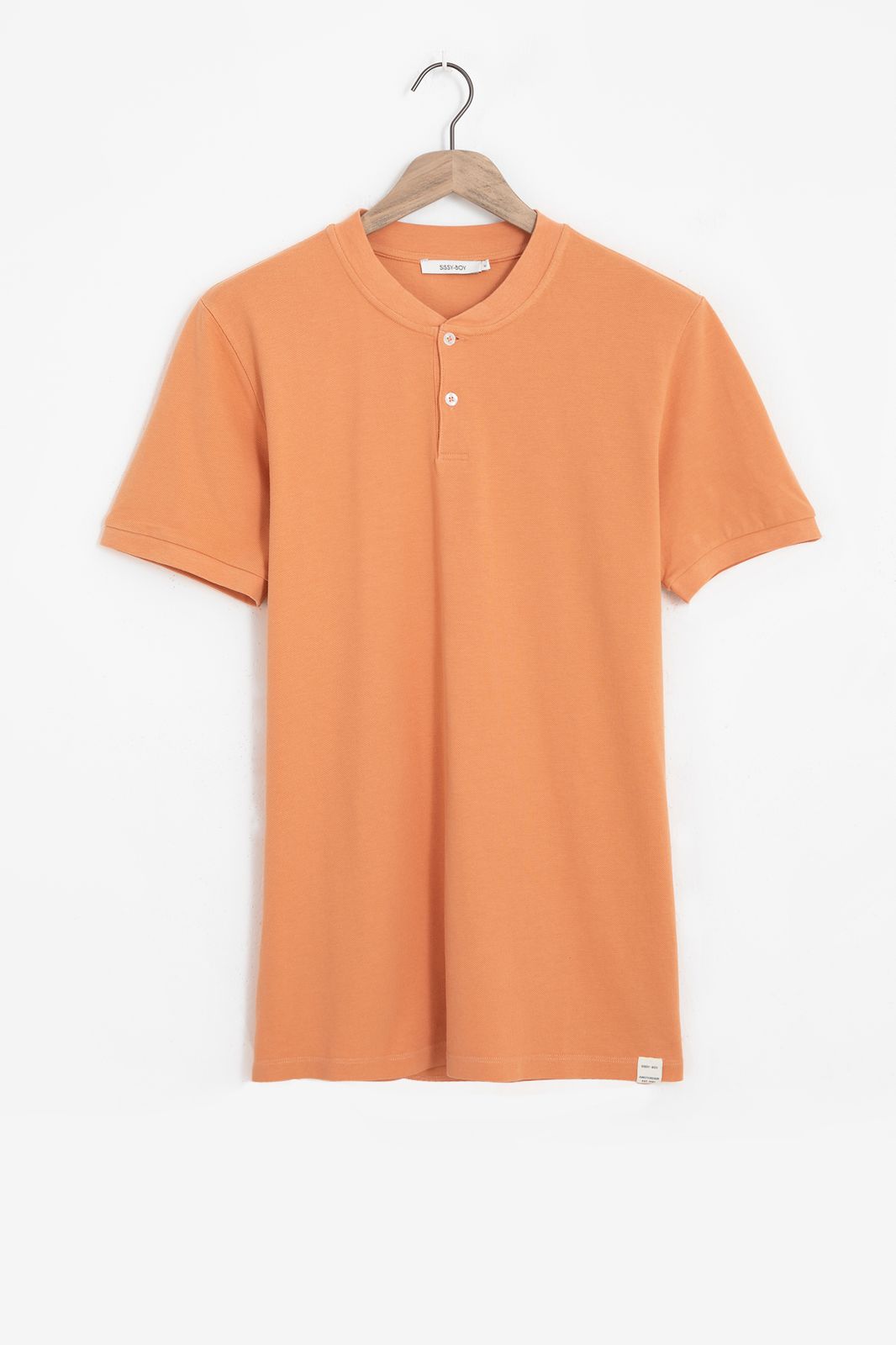 Polo en coton - orange