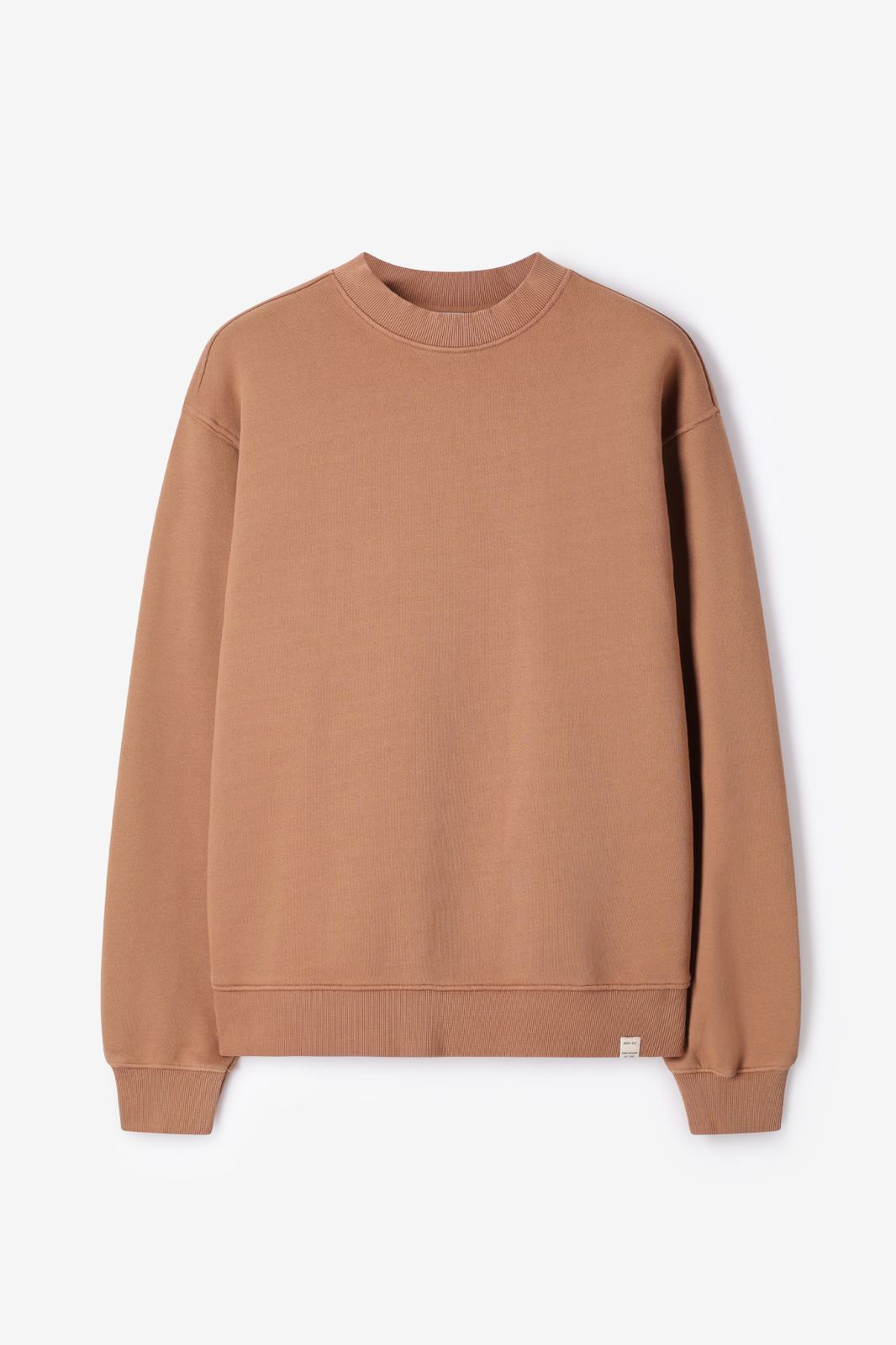 Sweat avec illustration - marron