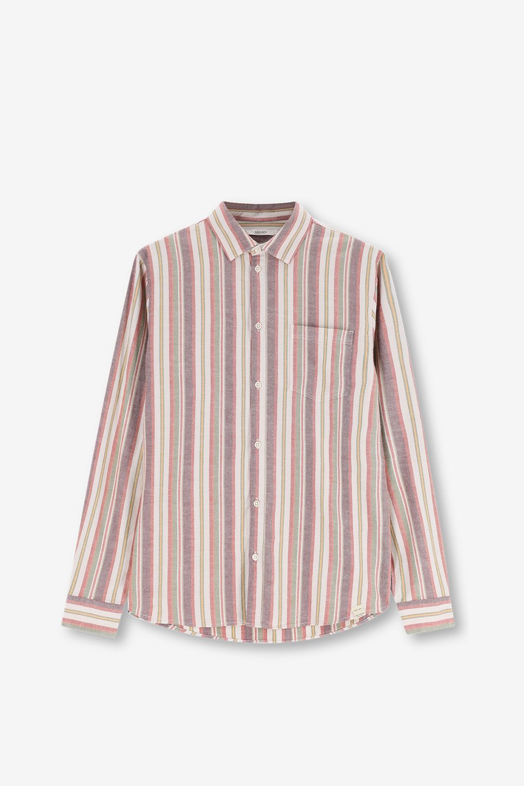 Chemise à rayures - multicolore