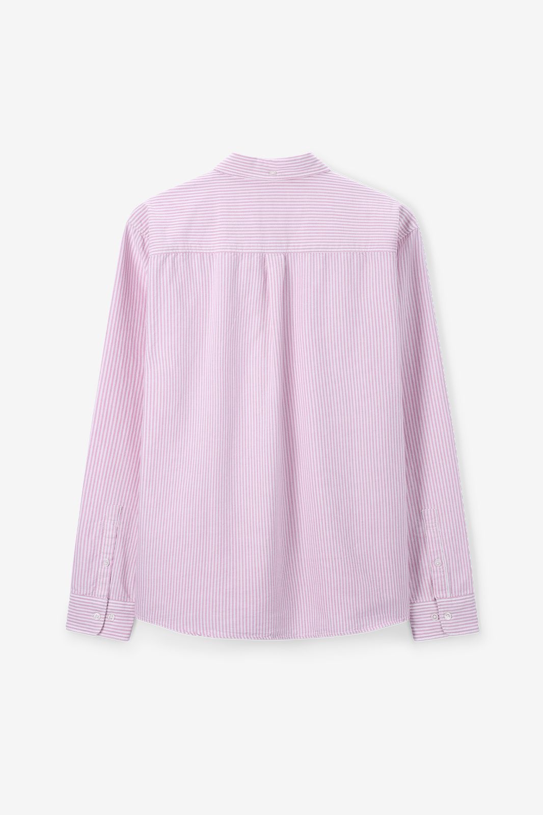 Chemise rayée - rose clair