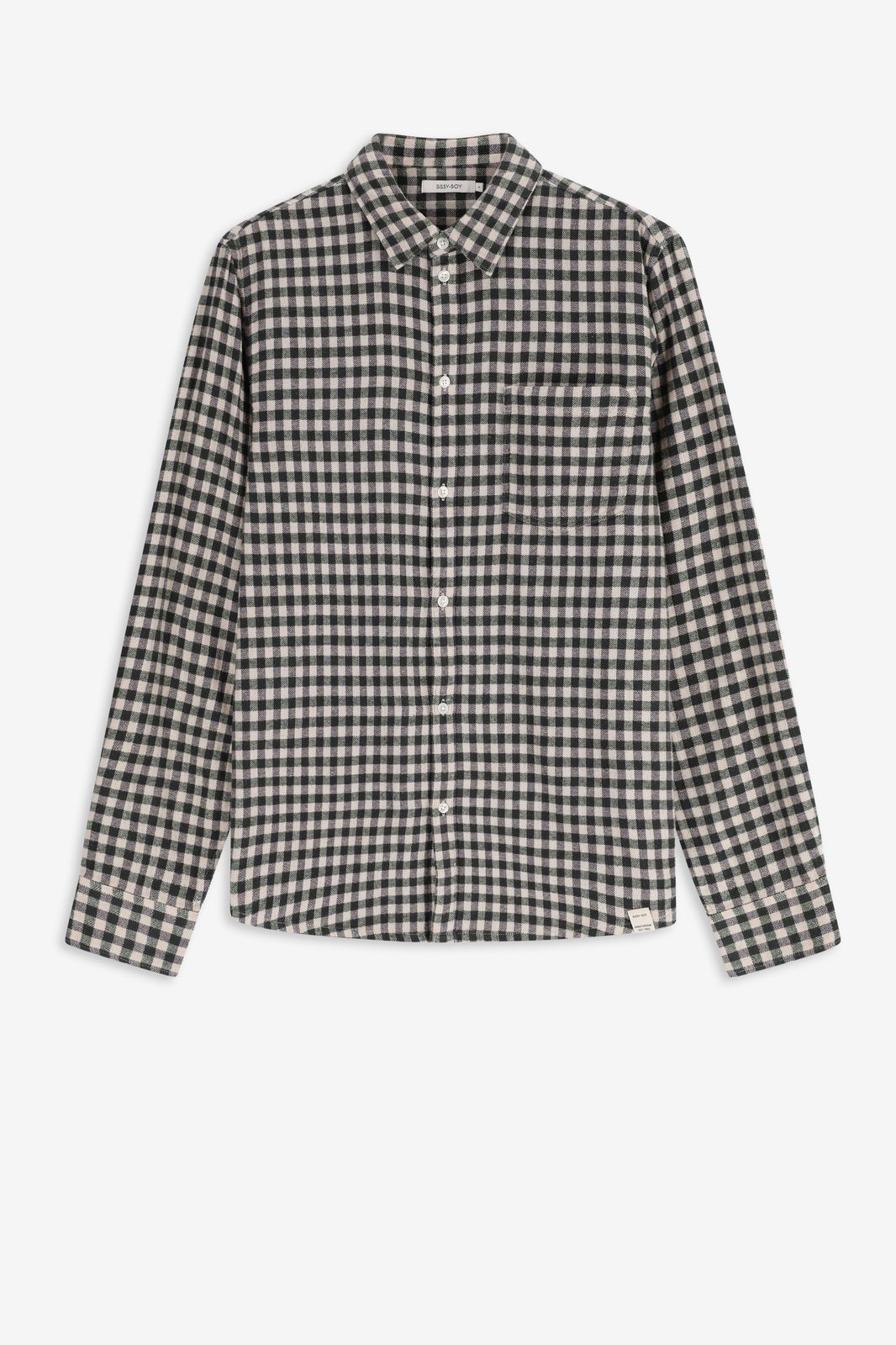 Chemise à carreaux - vert foncé