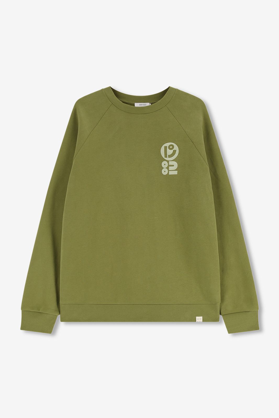 Sweat avec imprimé - vert