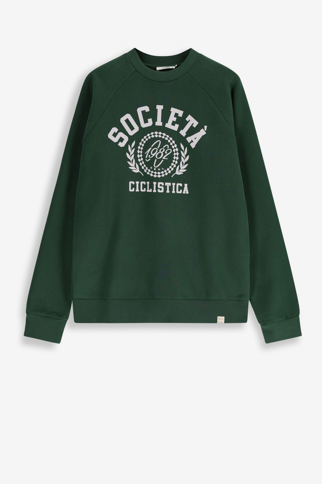 Sweat avec imprimé - vert foncé