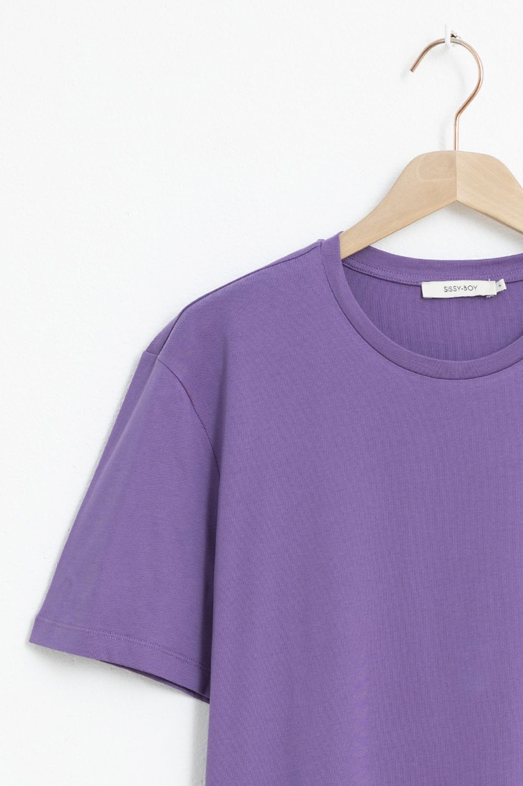 T-shirt basique - violet