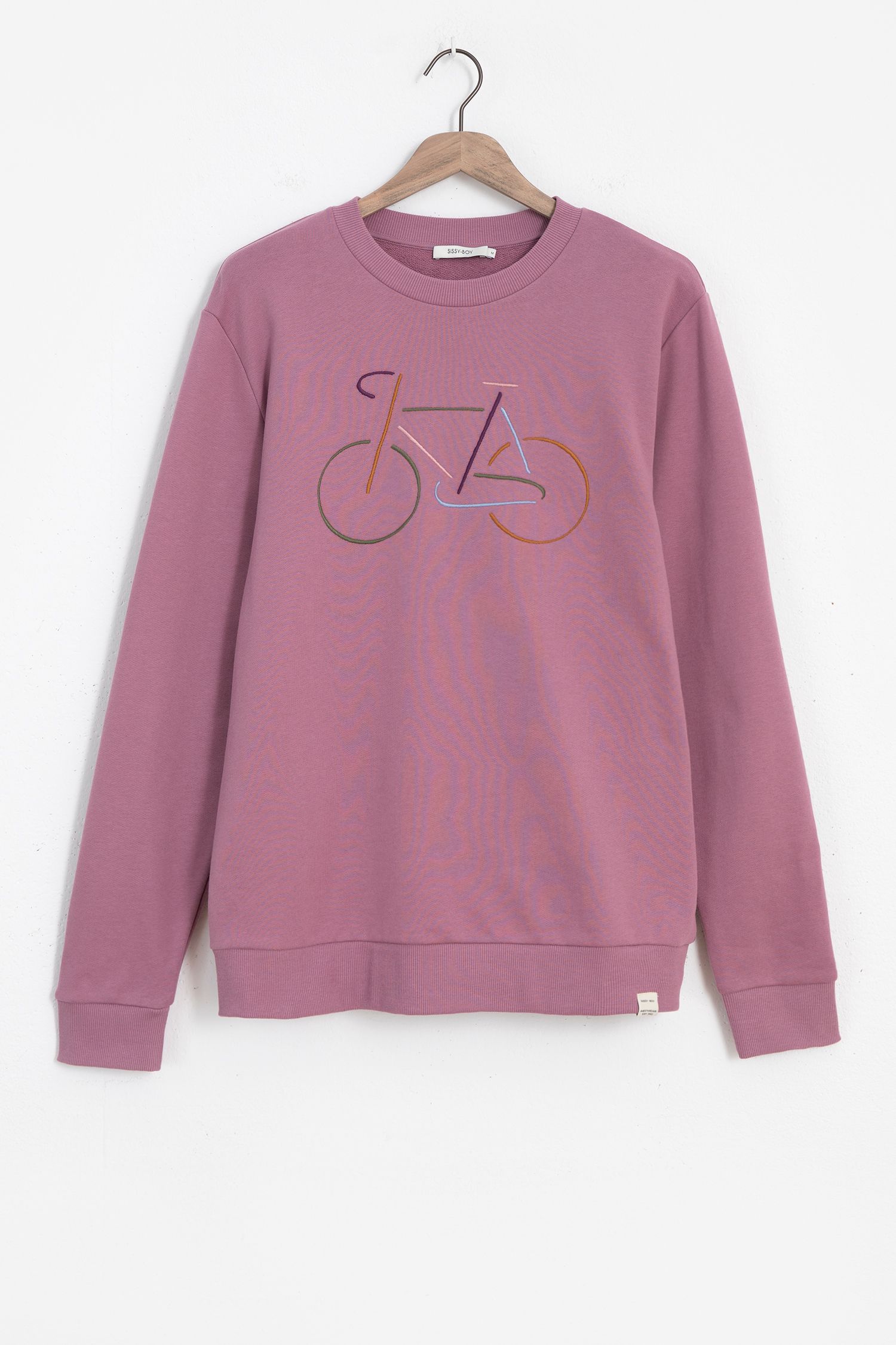 Solide couleur pull à col roulé pour hommes violet violet