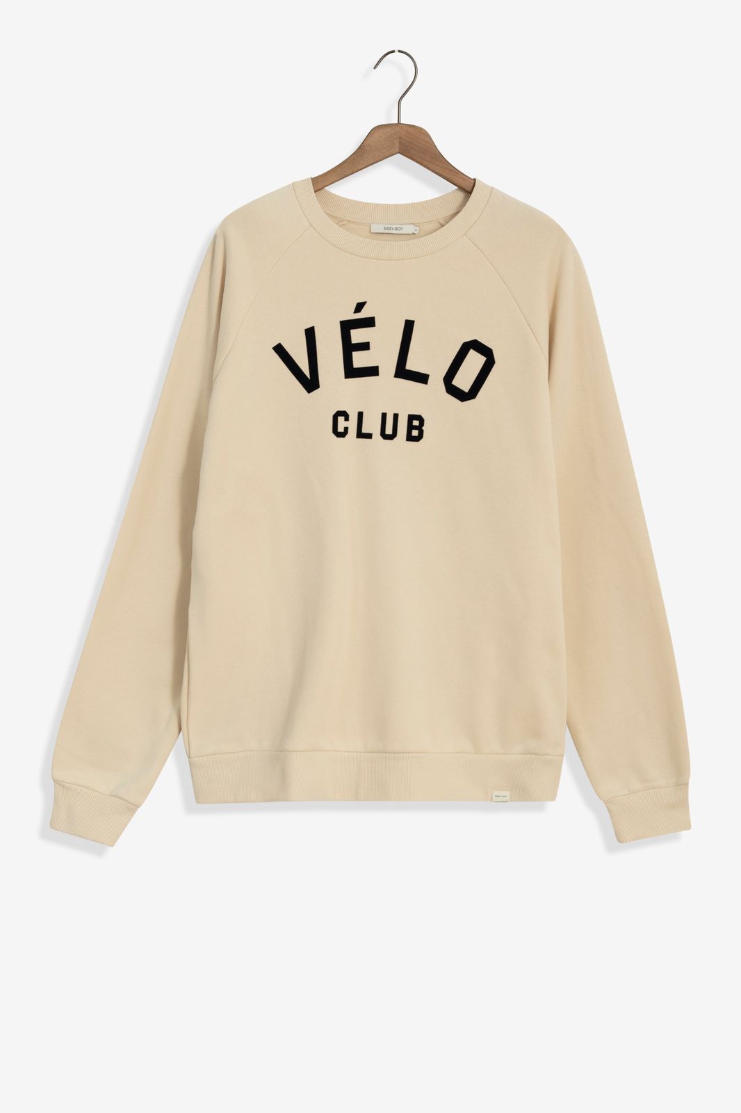 Beige sweater Vélo club - Heren | Sissy-Boy