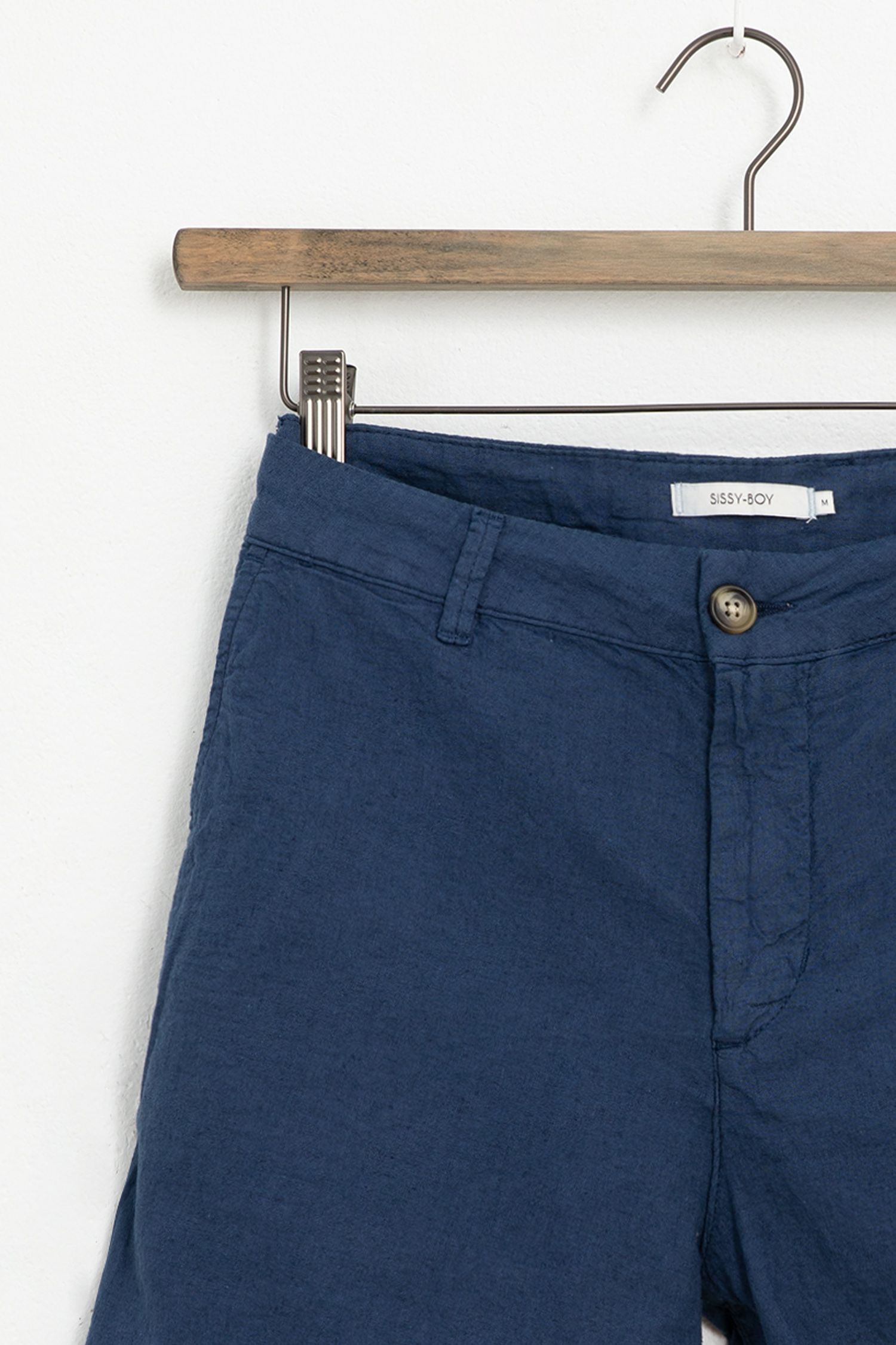 Donkerblauwe heren korte broeken | KLEDING.nl
