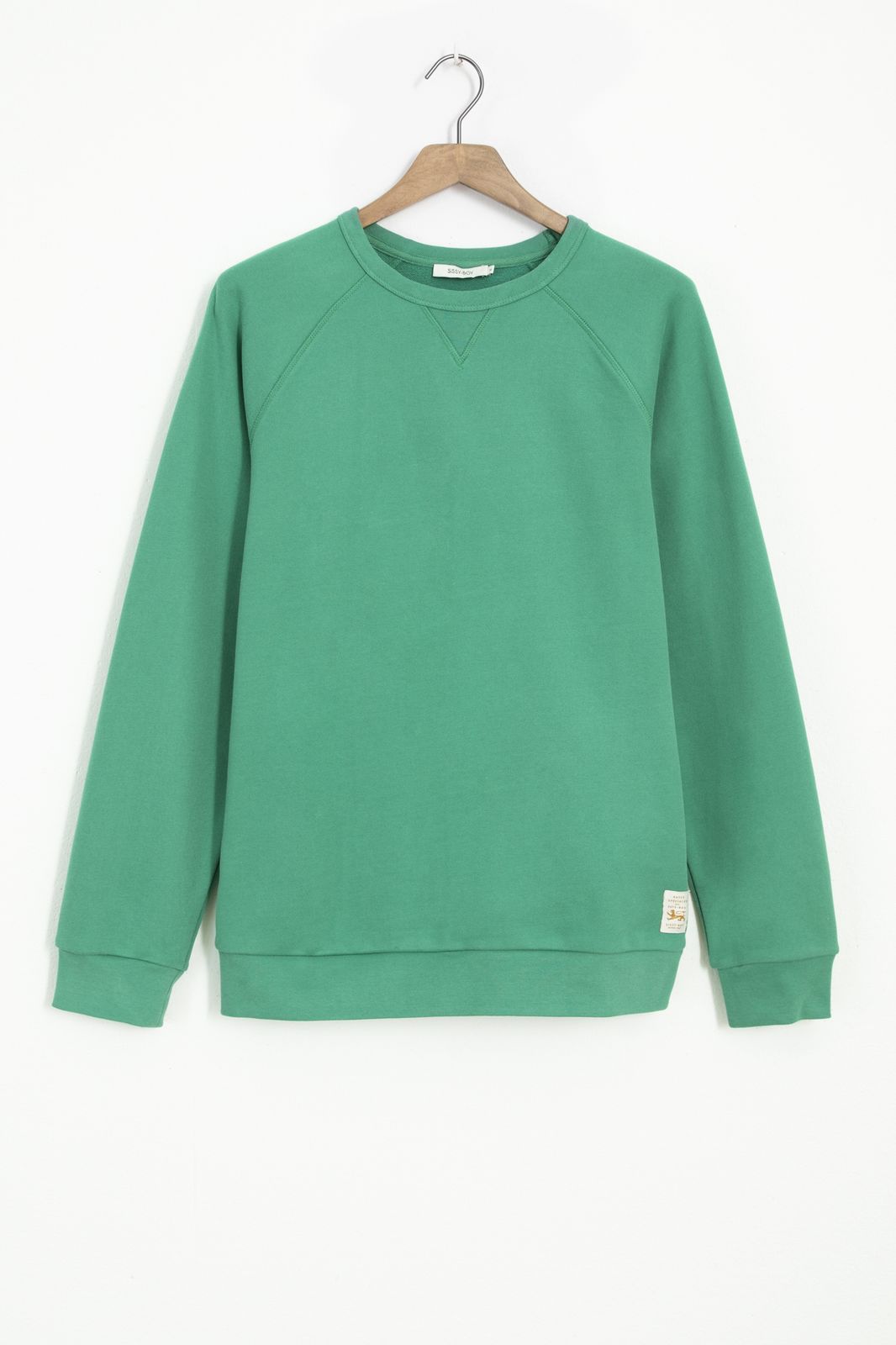 sponsor communicatie betreden Groene katoenen sweater - Heren | Sissy-Boy
