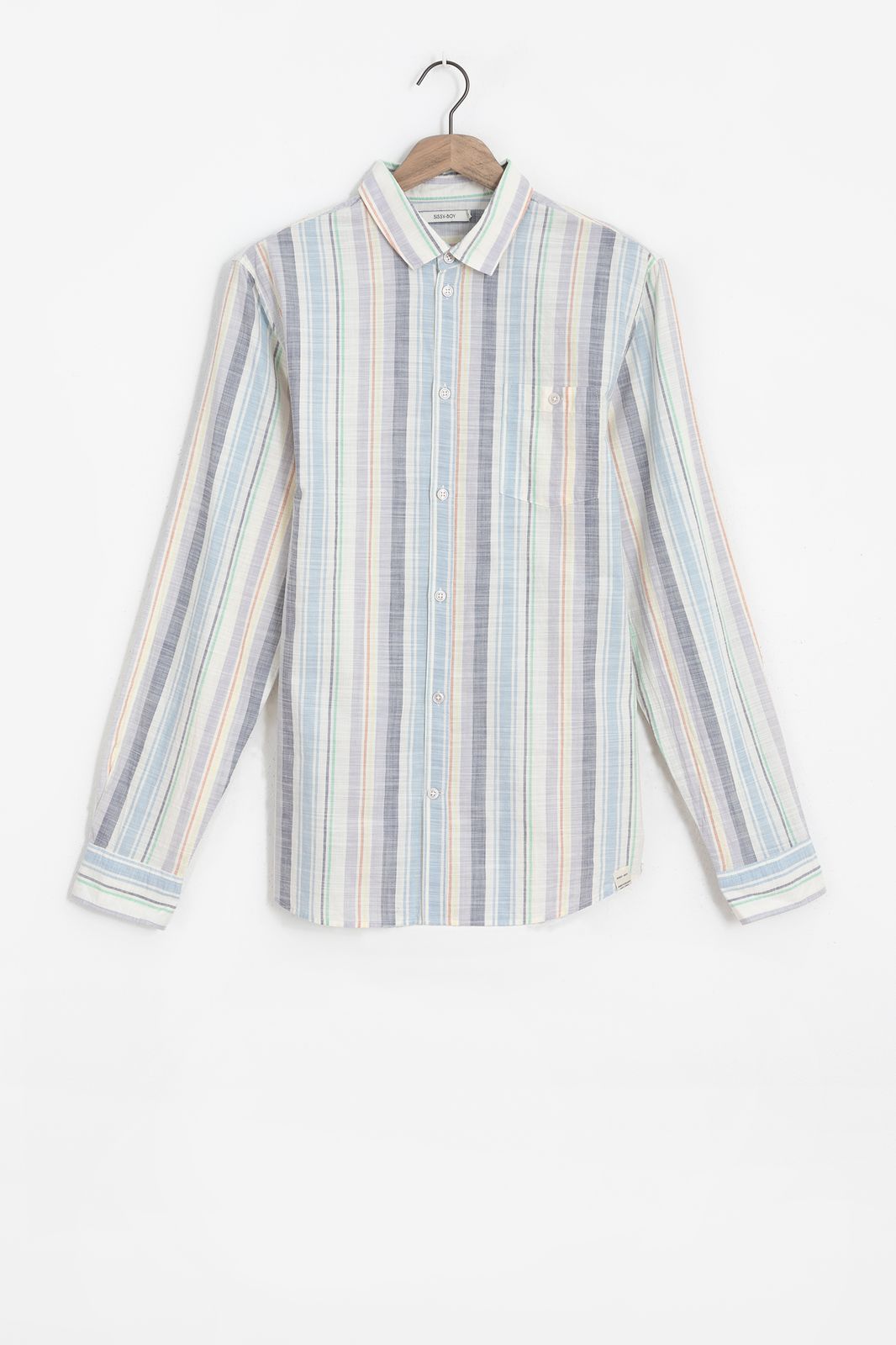 Multicolour gestreept overhemd - Heren | Sissy-Boy