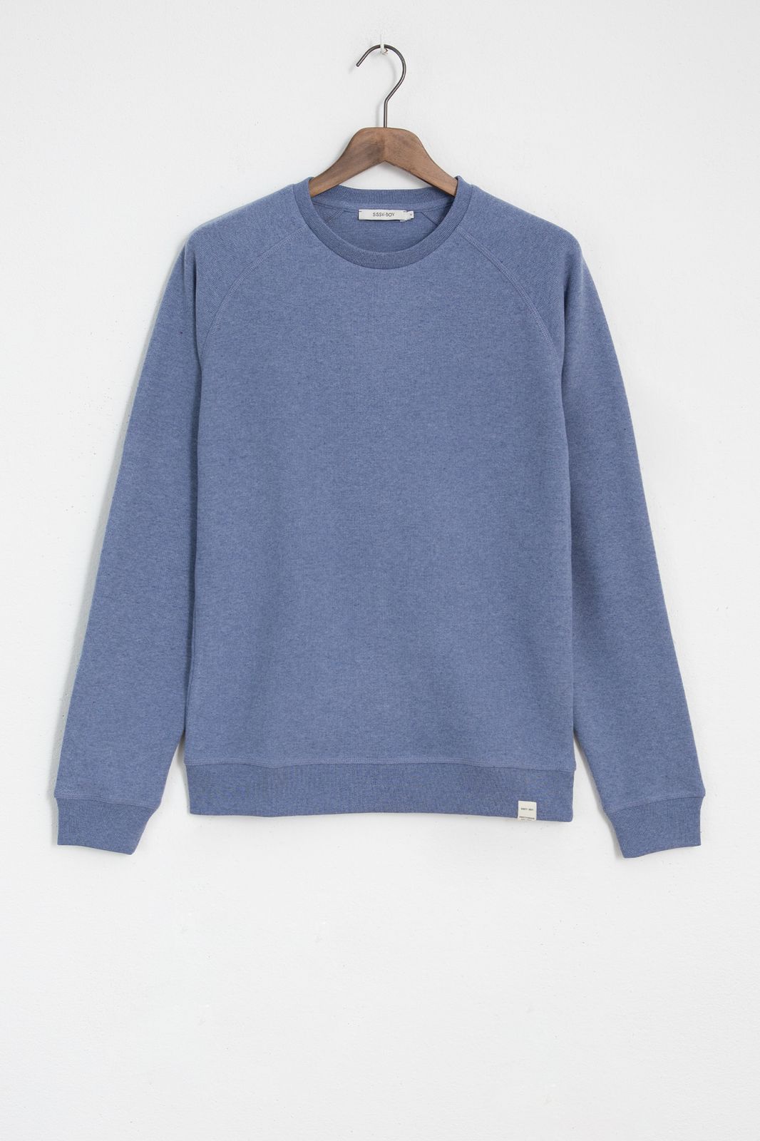 Raglan light sweater blauw - Heren | Sissy-Boy