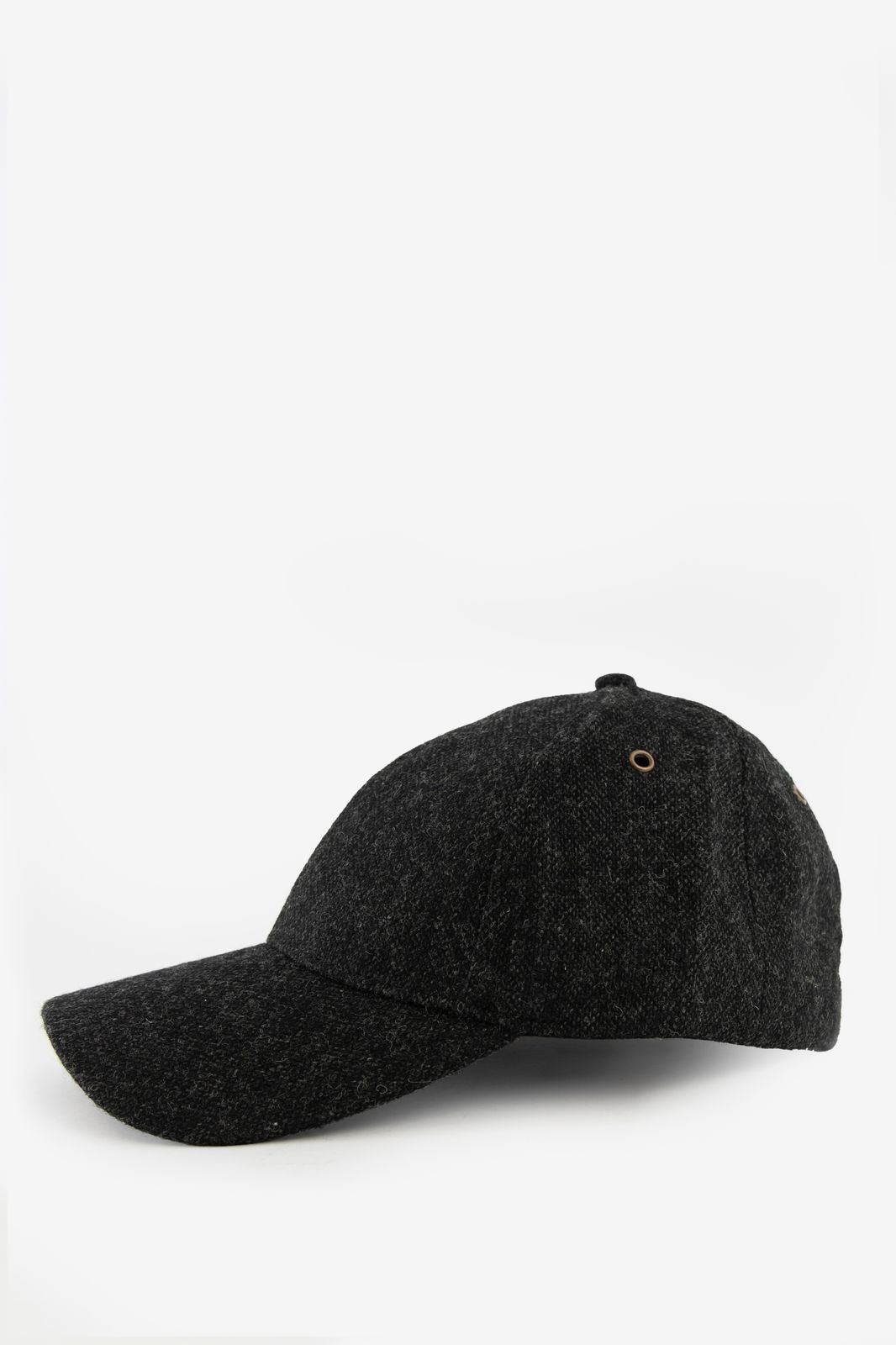 Casquette en laine - gris foncé