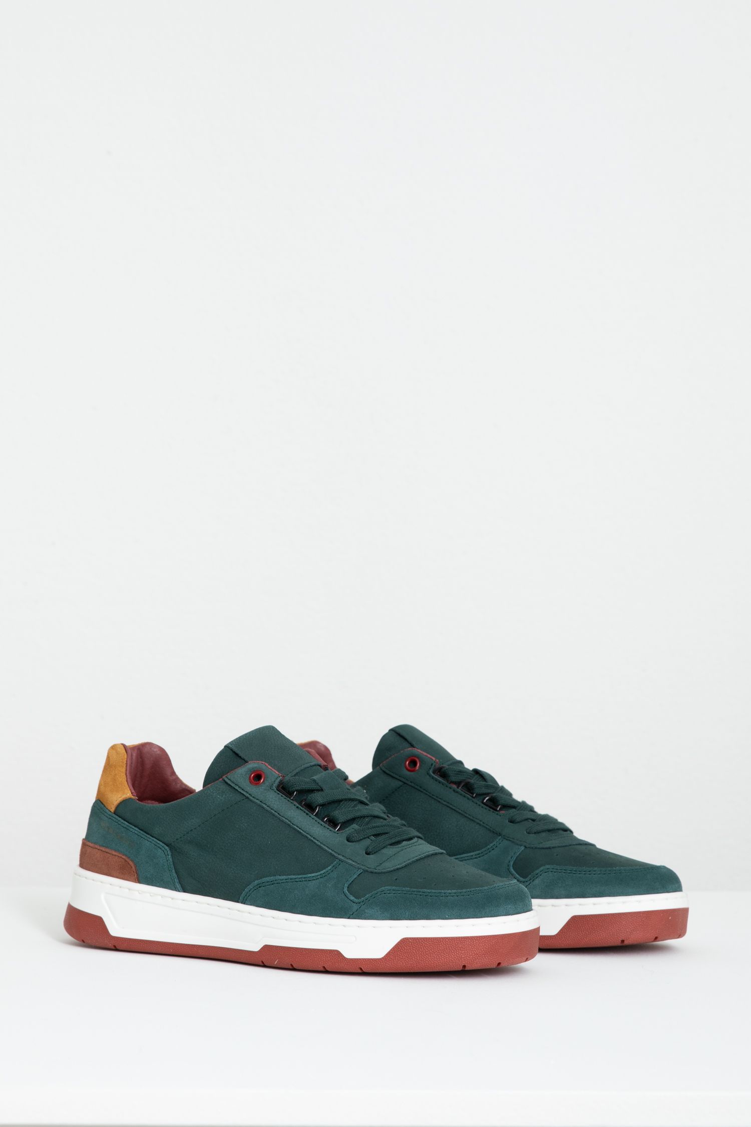 Donkergroene sneakers heren new arrivals