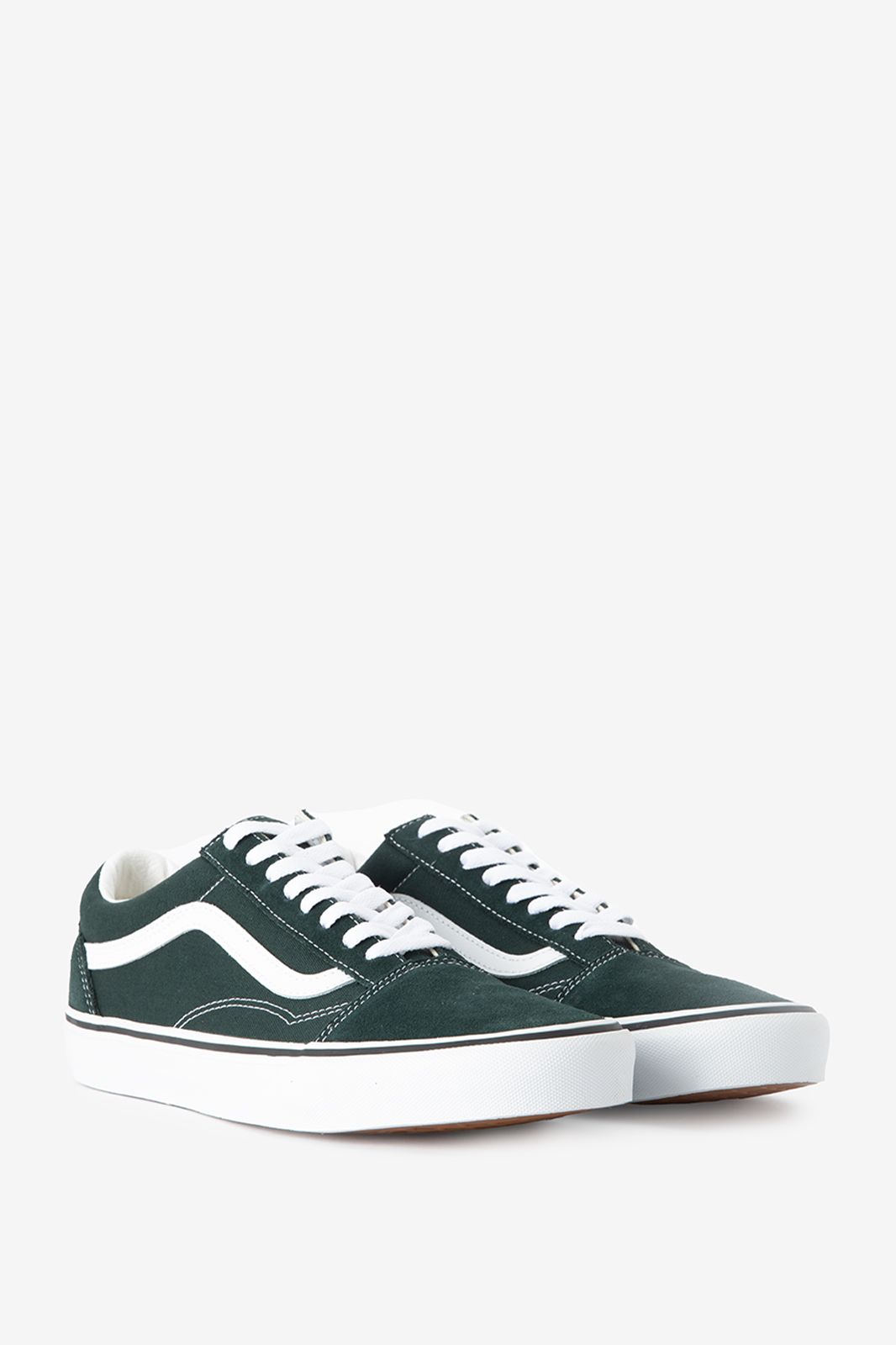 Vans lage donkergroene sneakers - Heren | Sissy-Boy