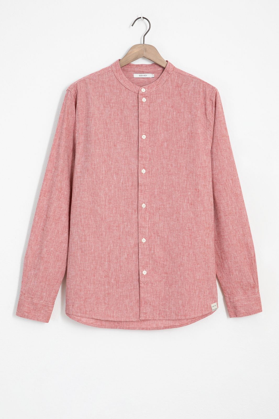 Roze linnen overhemd - Heren | Sissy-Boy
