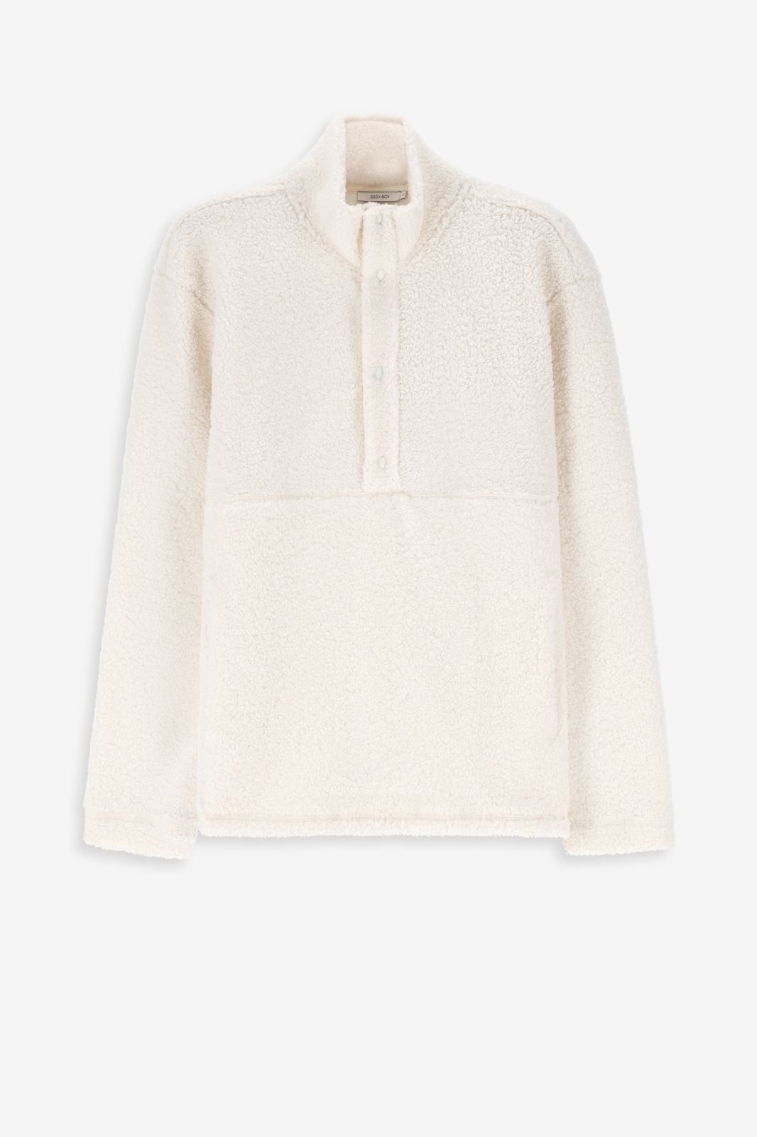 Sweat duveteux - blanc