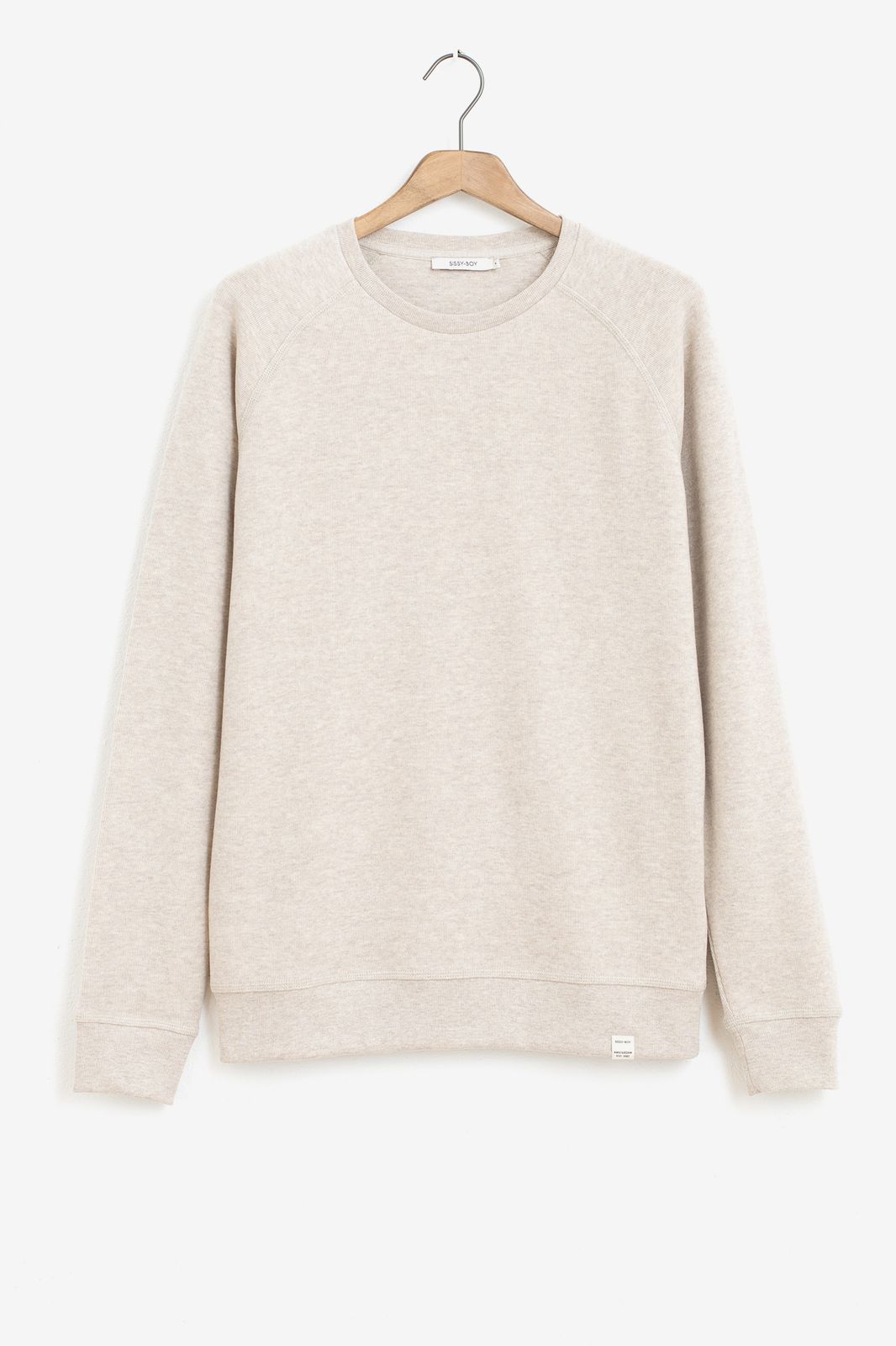 Raglan light sweater ecru - Heren | Sissy-Boy