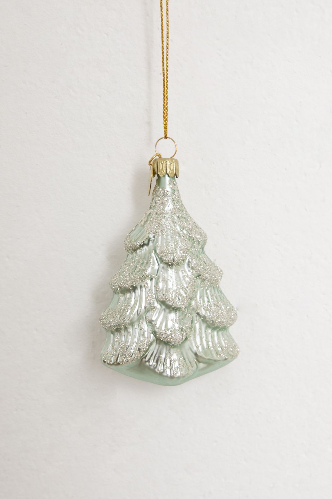 Kerst ornament boompje frosty fir