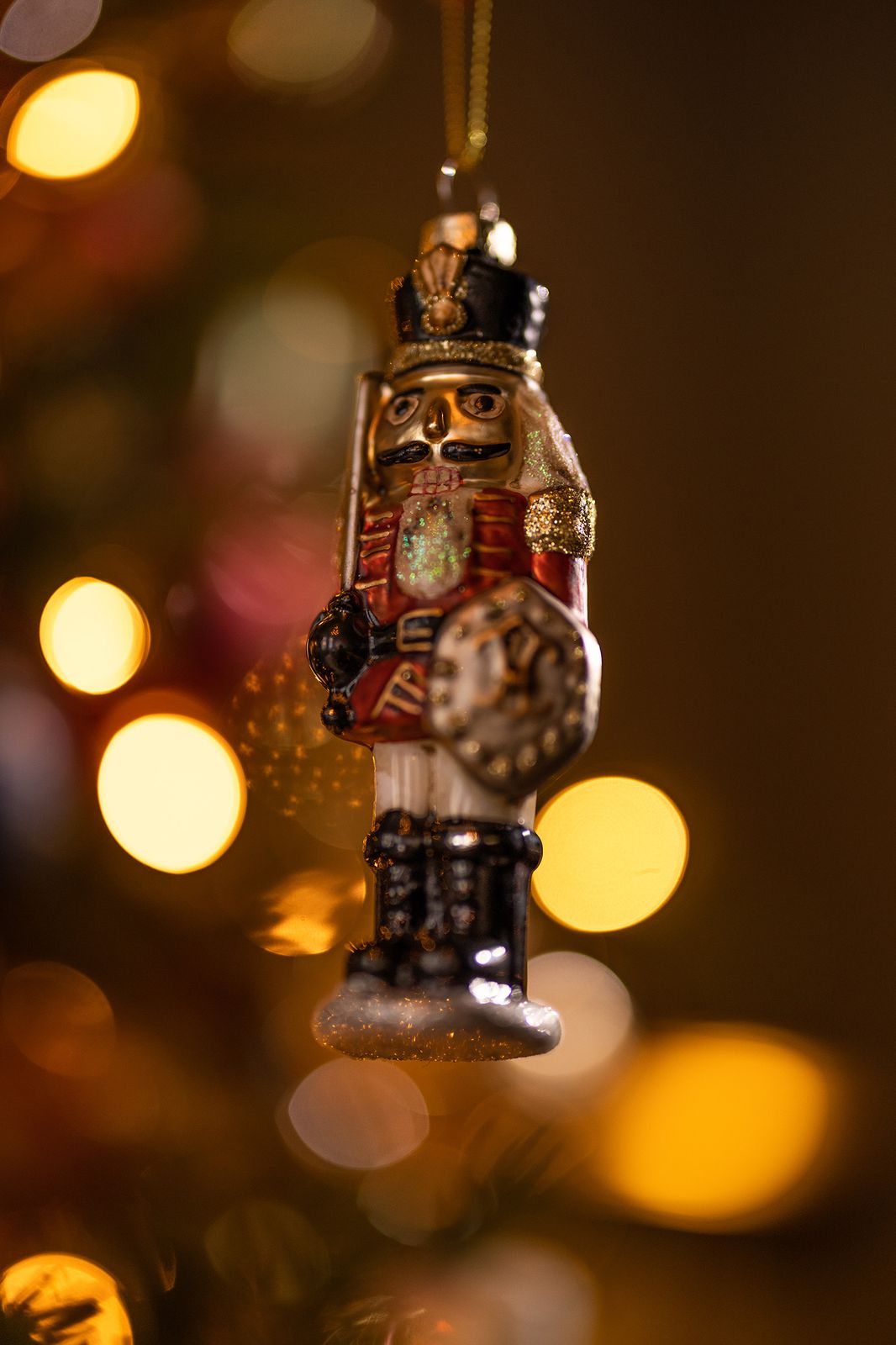 Kerst ornament rode nutcracker