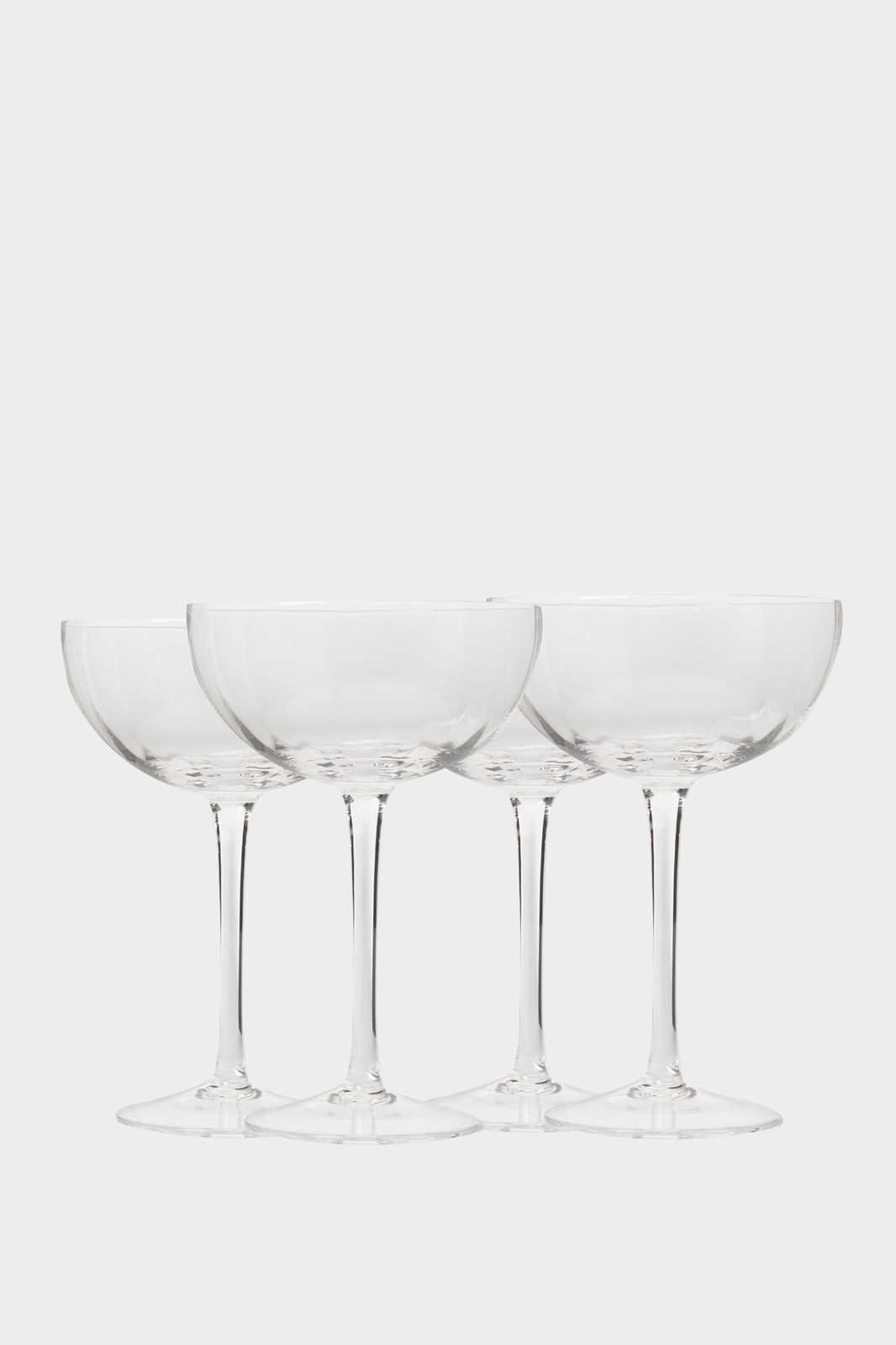 Scallop cocktailglas transparant