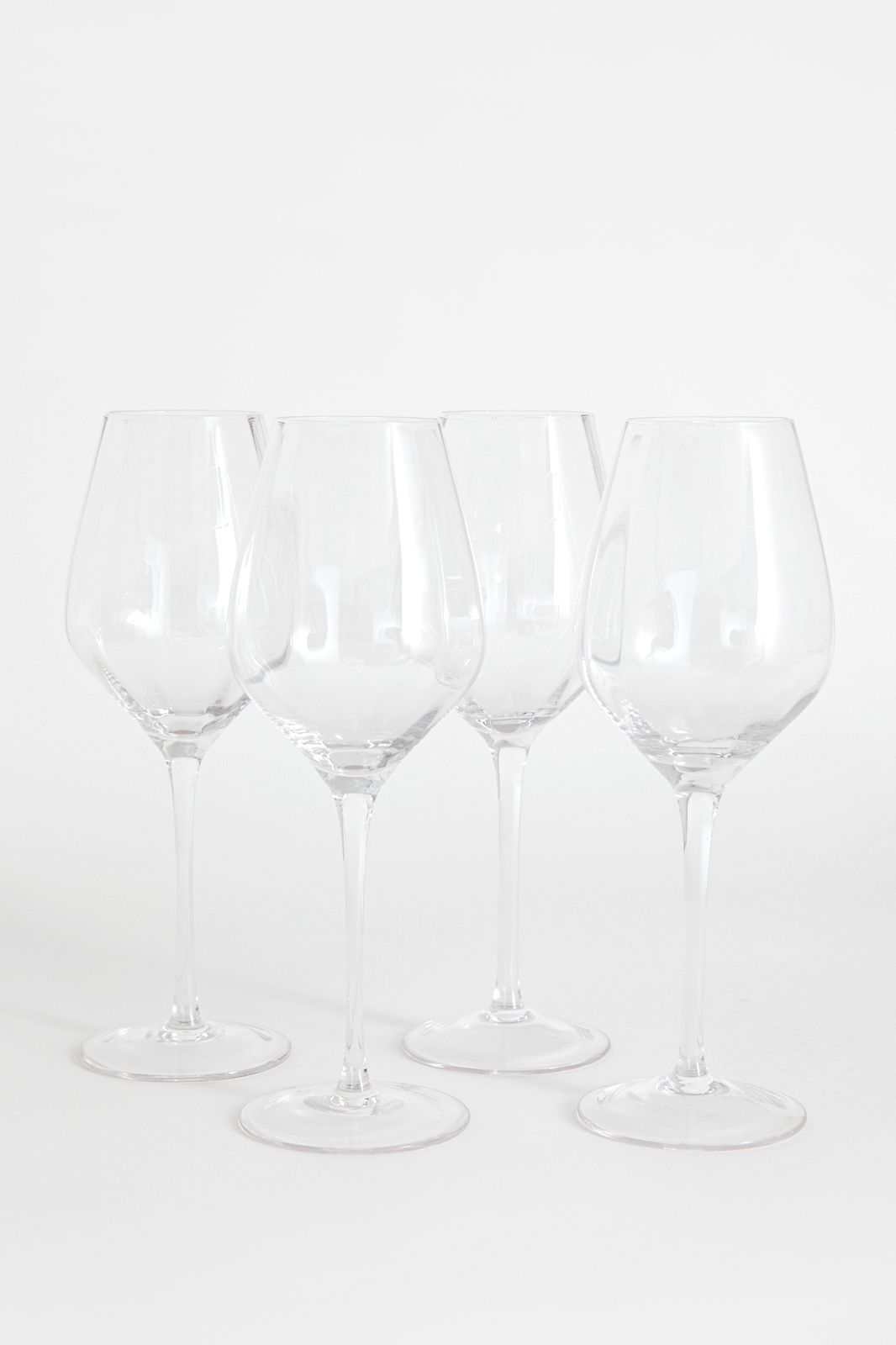Transparant wijnglas