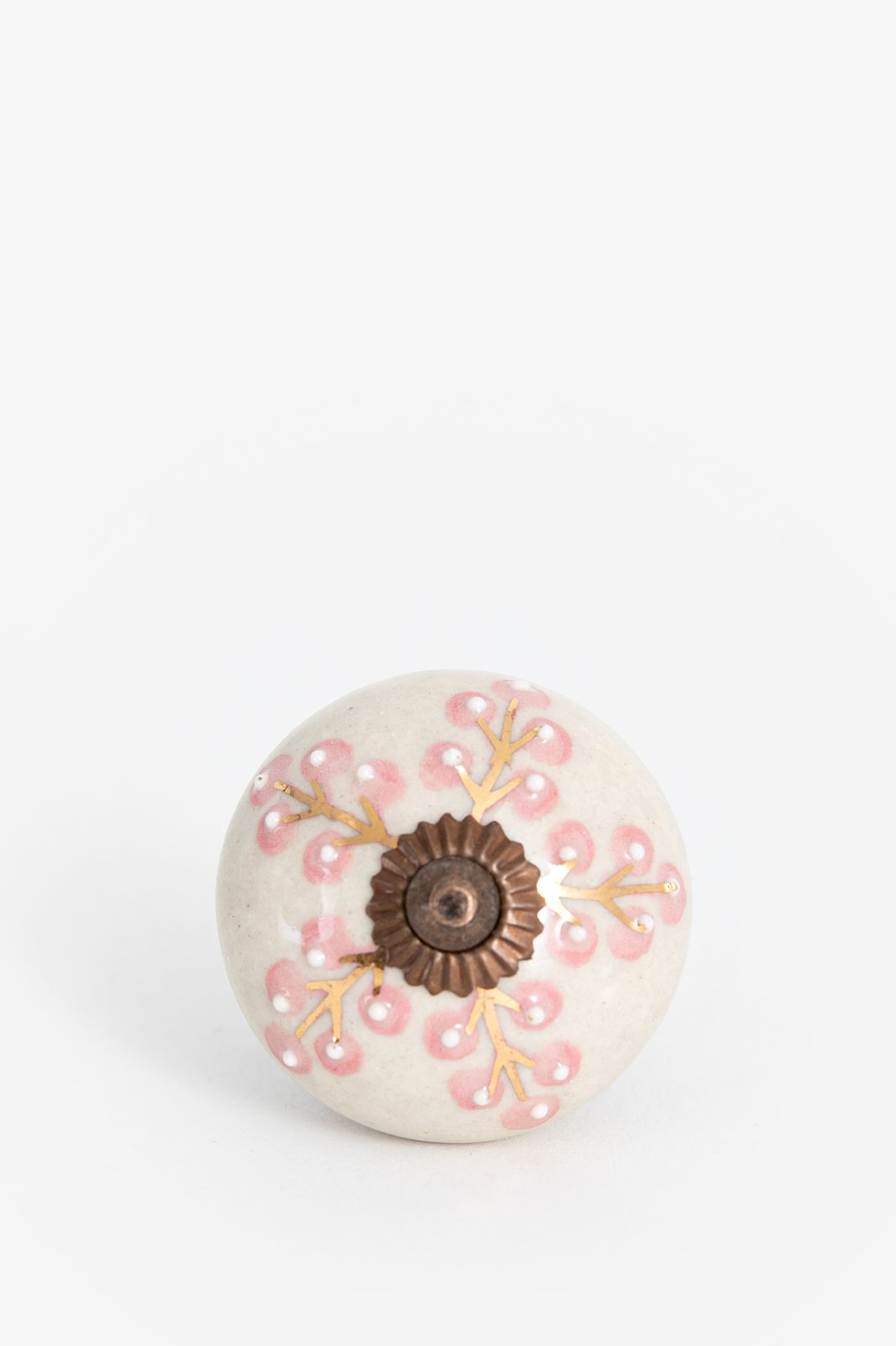 Witte deurknop met roze bloemetjes - Homeland | Sissy-Boy