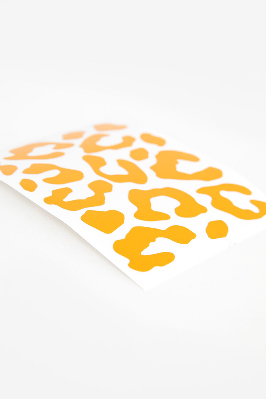 Gele reflectie stickers leopard - Homeland | Sissy-Boy