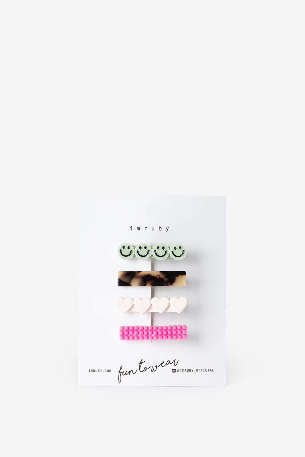 Imruby Barrettes - multicolore