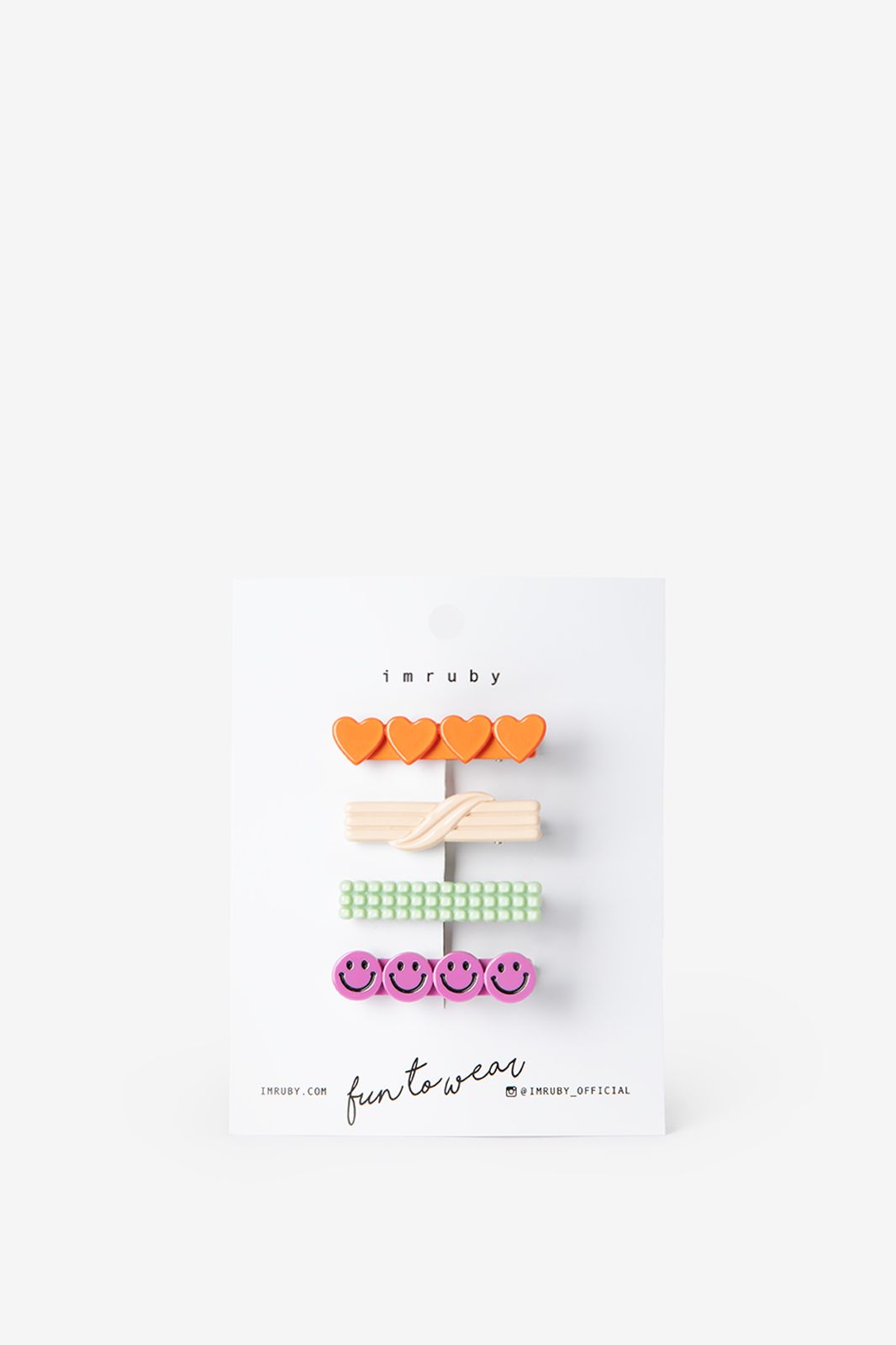 Imruby Barrettes - multicolore
