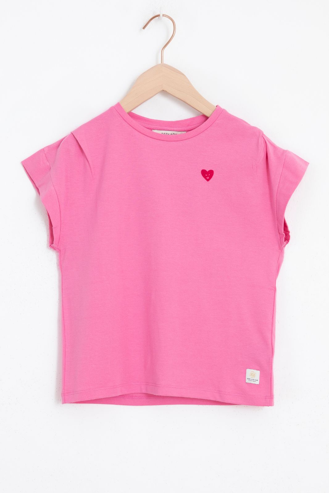 Roze bamboe T-shirt - Kids | Sissy-Boy