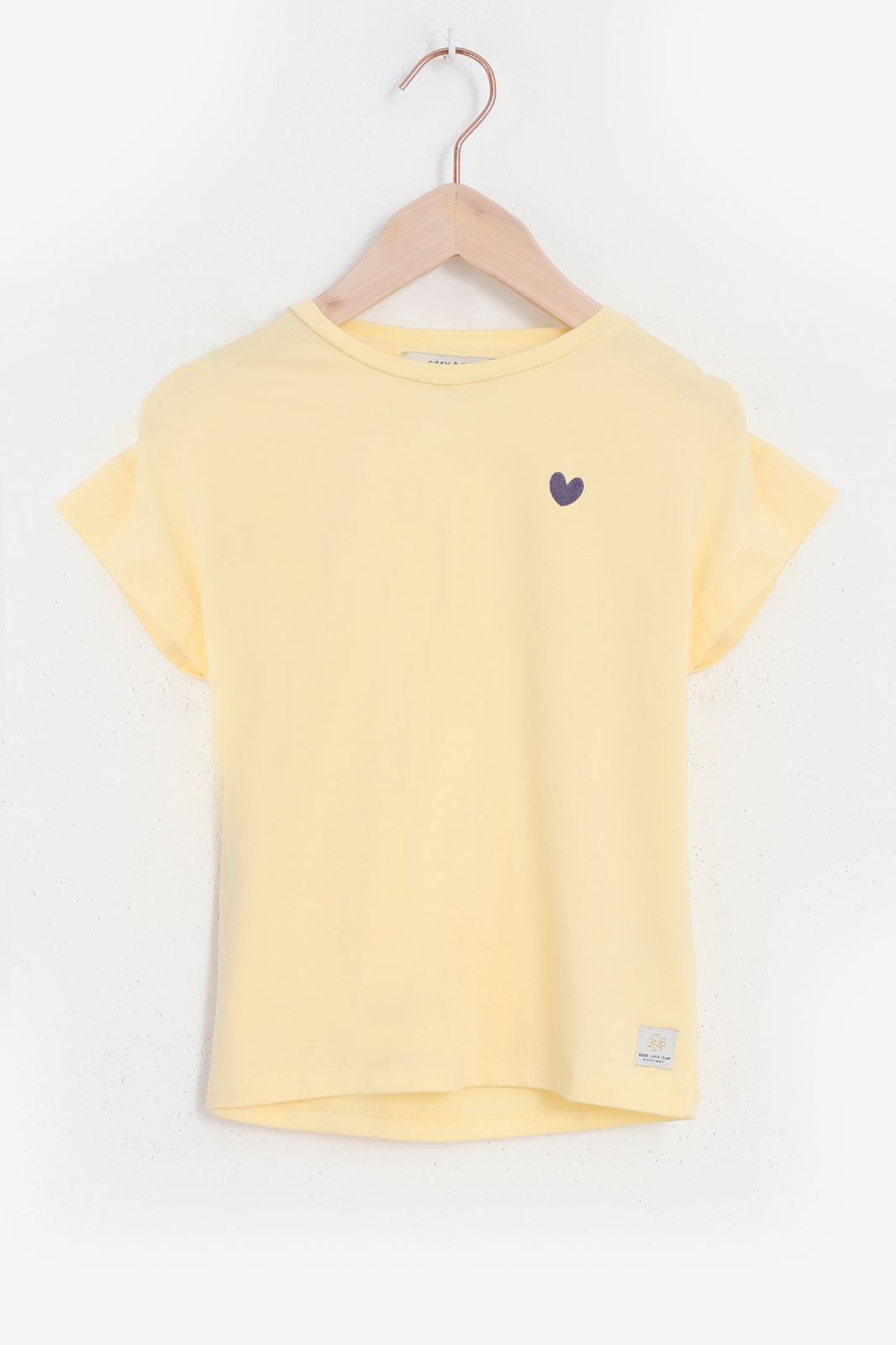 T-shirt bambou - jaune clair