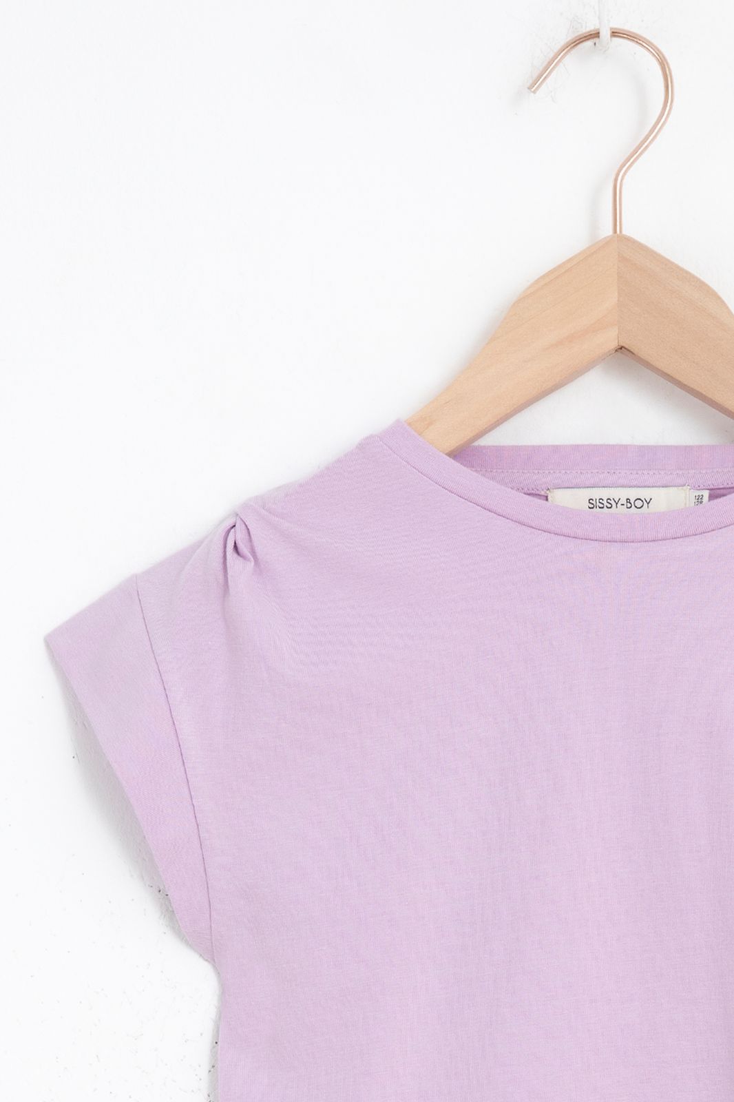 T-shirt bambou - violet clair
