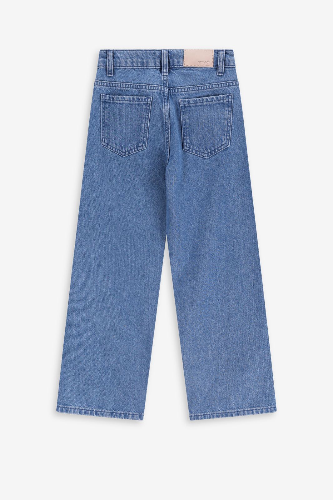Wide Leg Jeans - blau