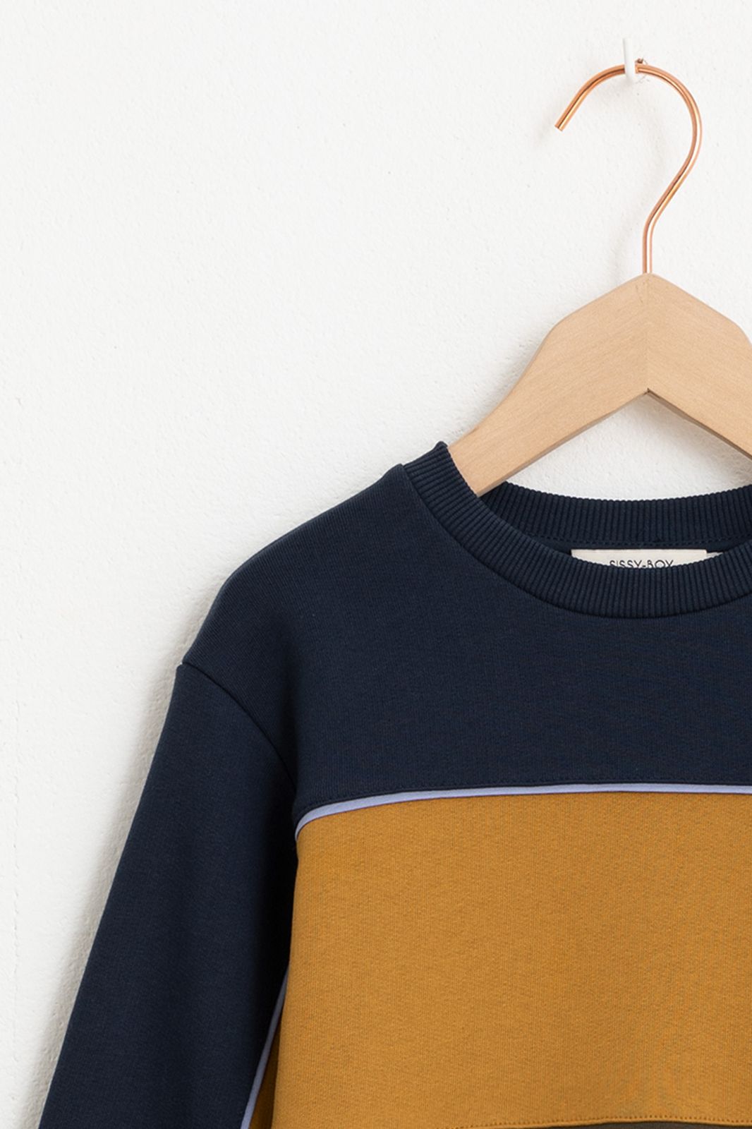 Sweater im Color-Blocking-Design