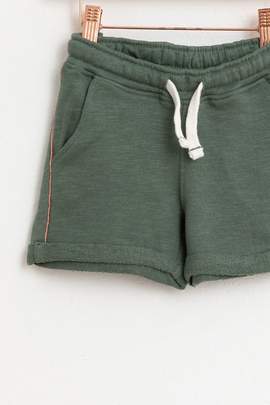 Sweat-Shorts - dunkelgrün