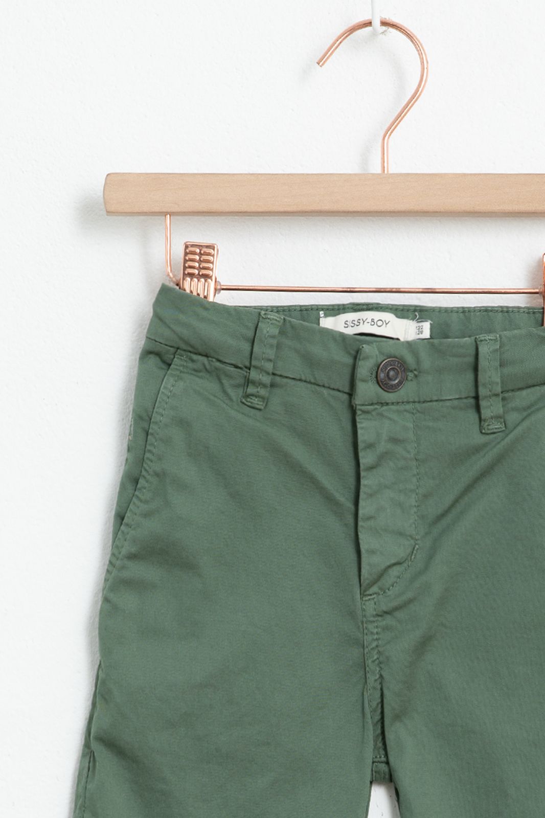 Chino-Shorts - grün