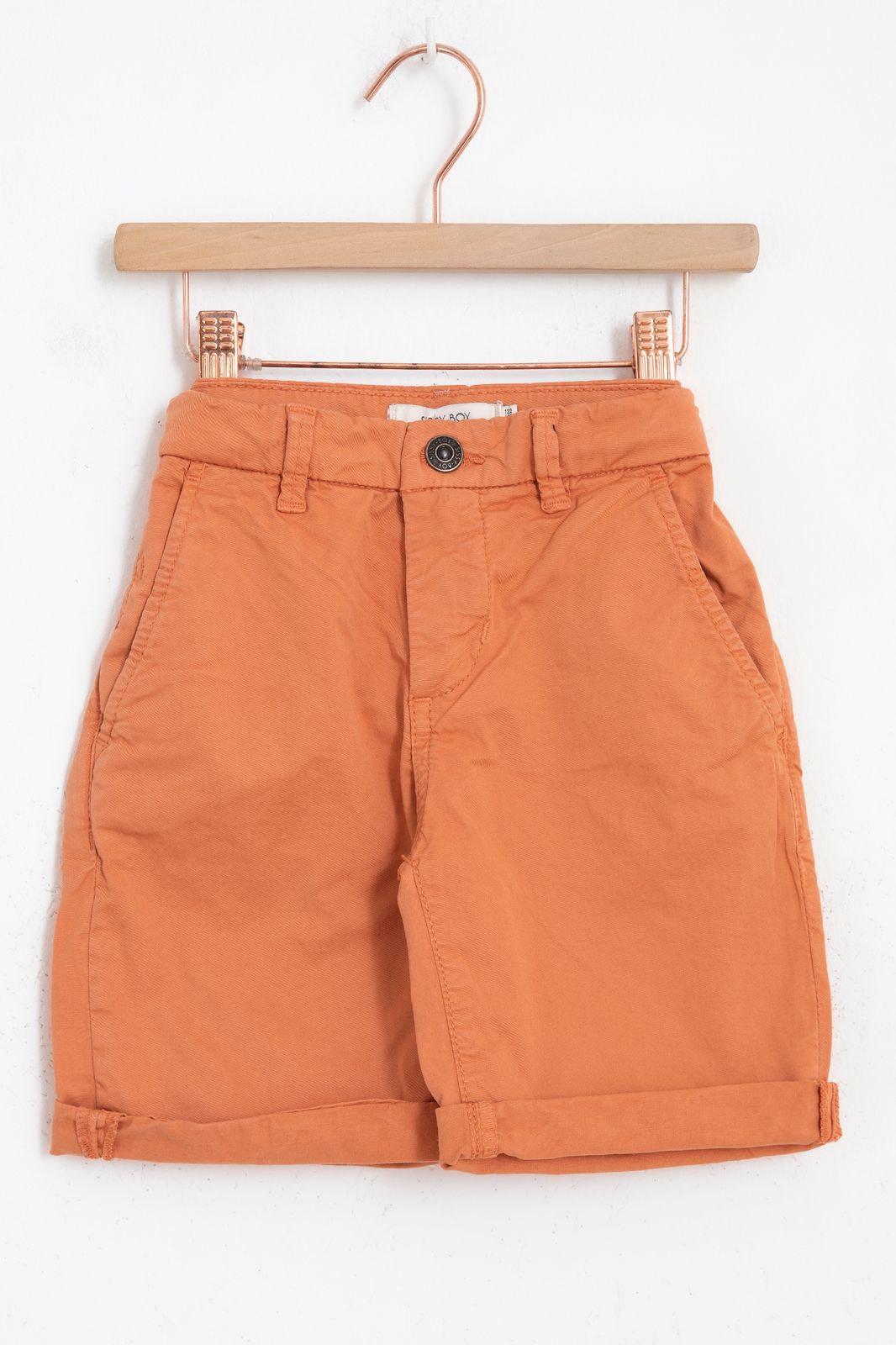 Chino-Shorts - orange