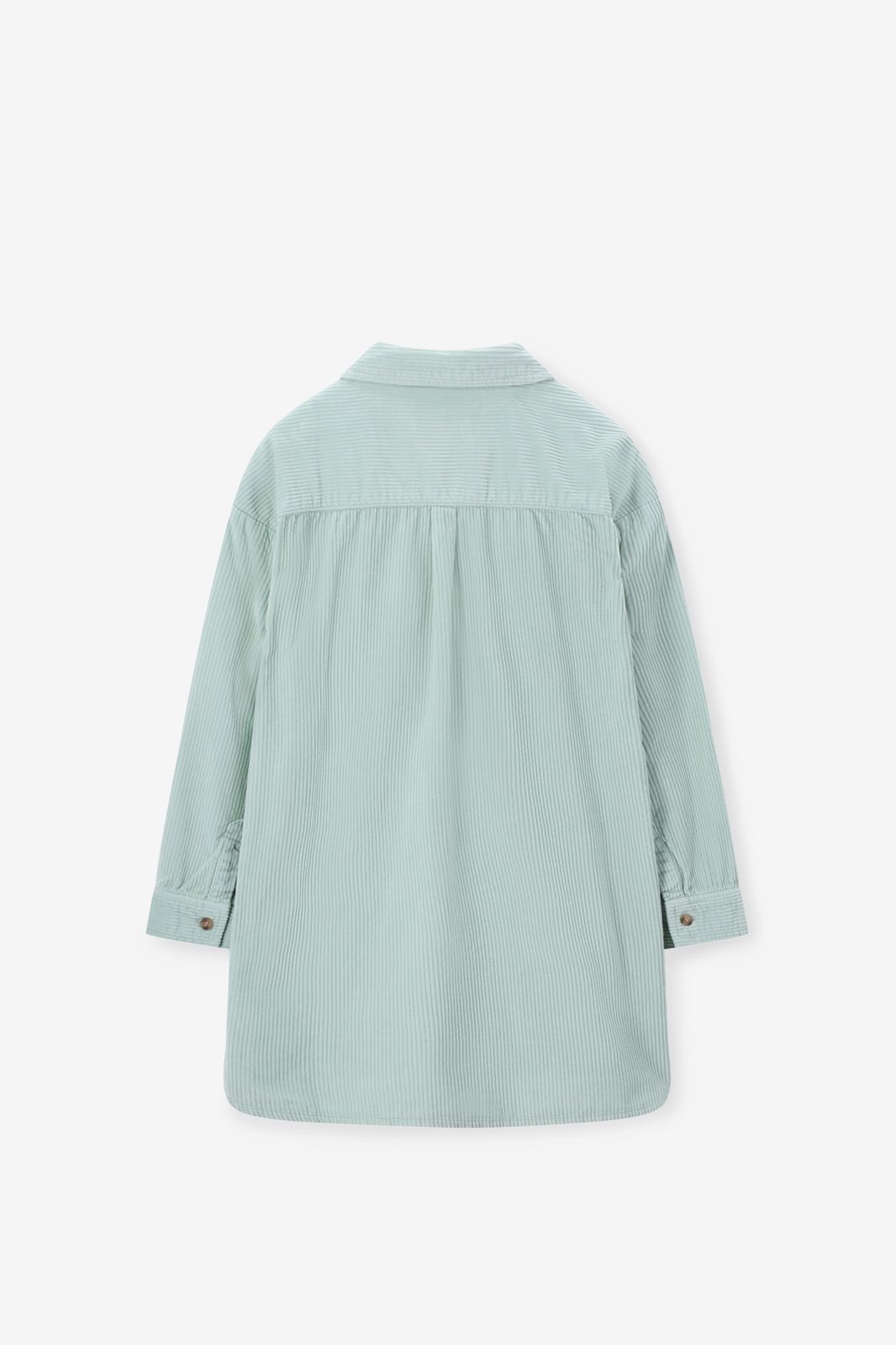 Cordkleid - hellgrün