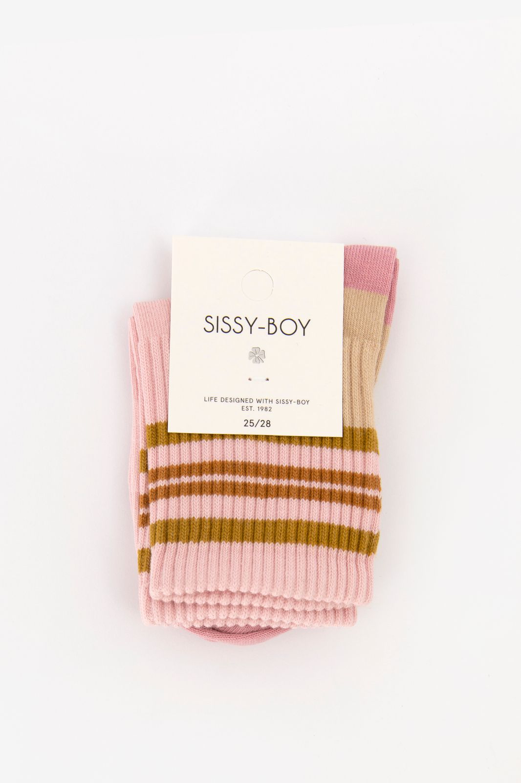 Socken in Colorblocking-Optik - rosa