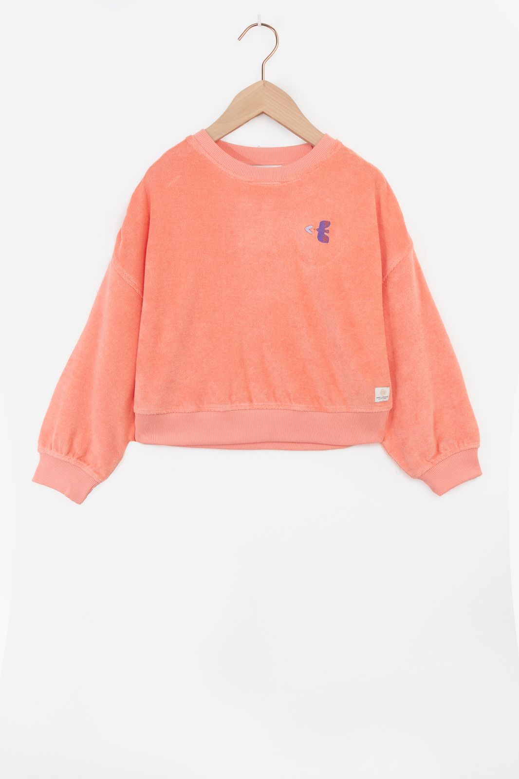 Nicki-Sweater - korallrosa