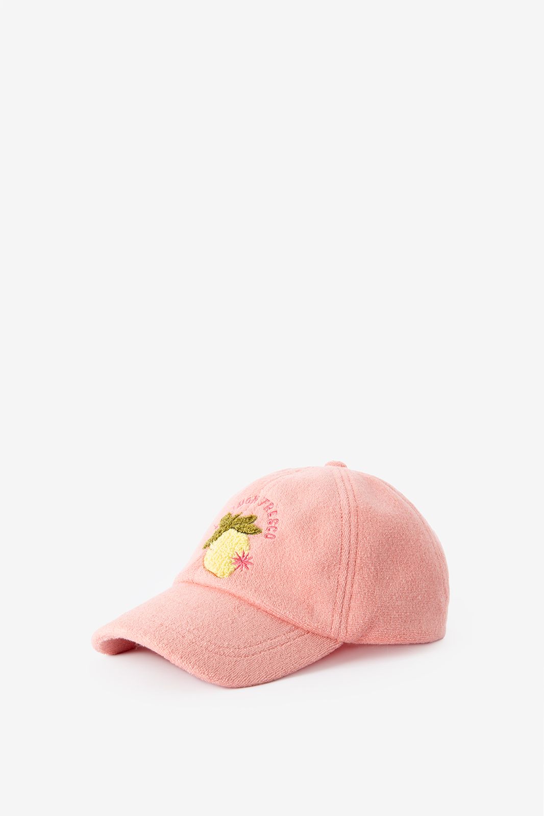 Kappe aus Nicki - hellrosa