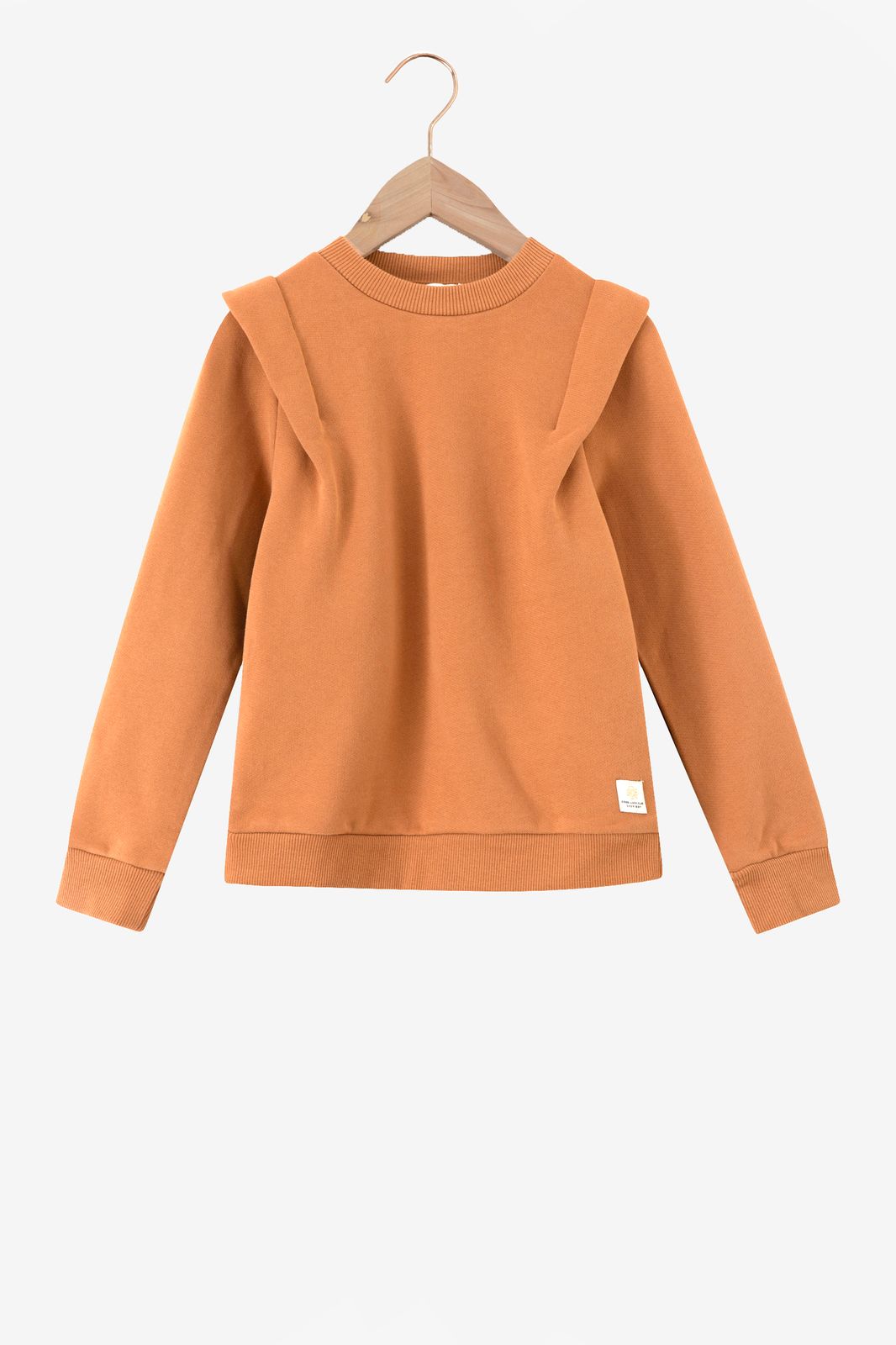 Sweater mit Schulter-Details - braun